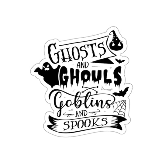 Ghosts and Ghouls Stickers