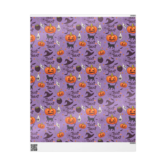 Trick Or Treat Wrapping Paper