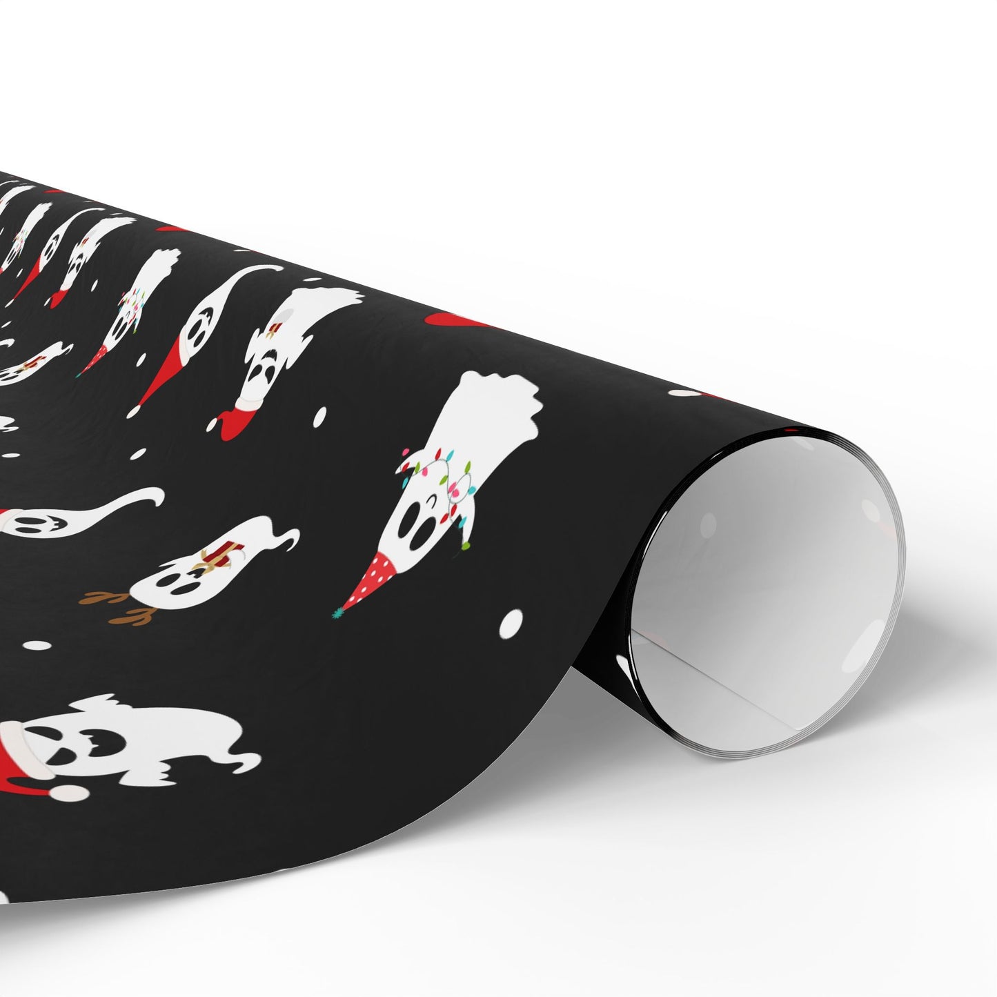 Festive Ghost Wrapping Paper