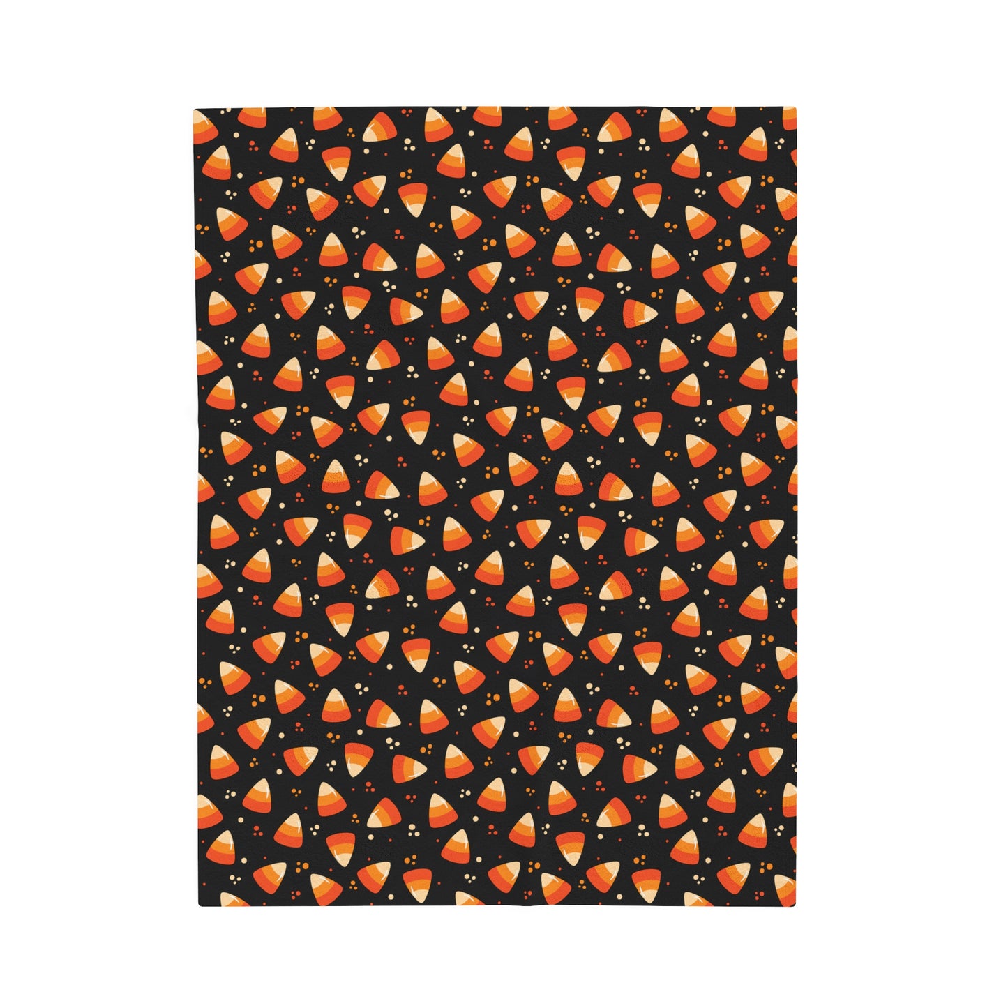 Candy Corn Plush Blanket