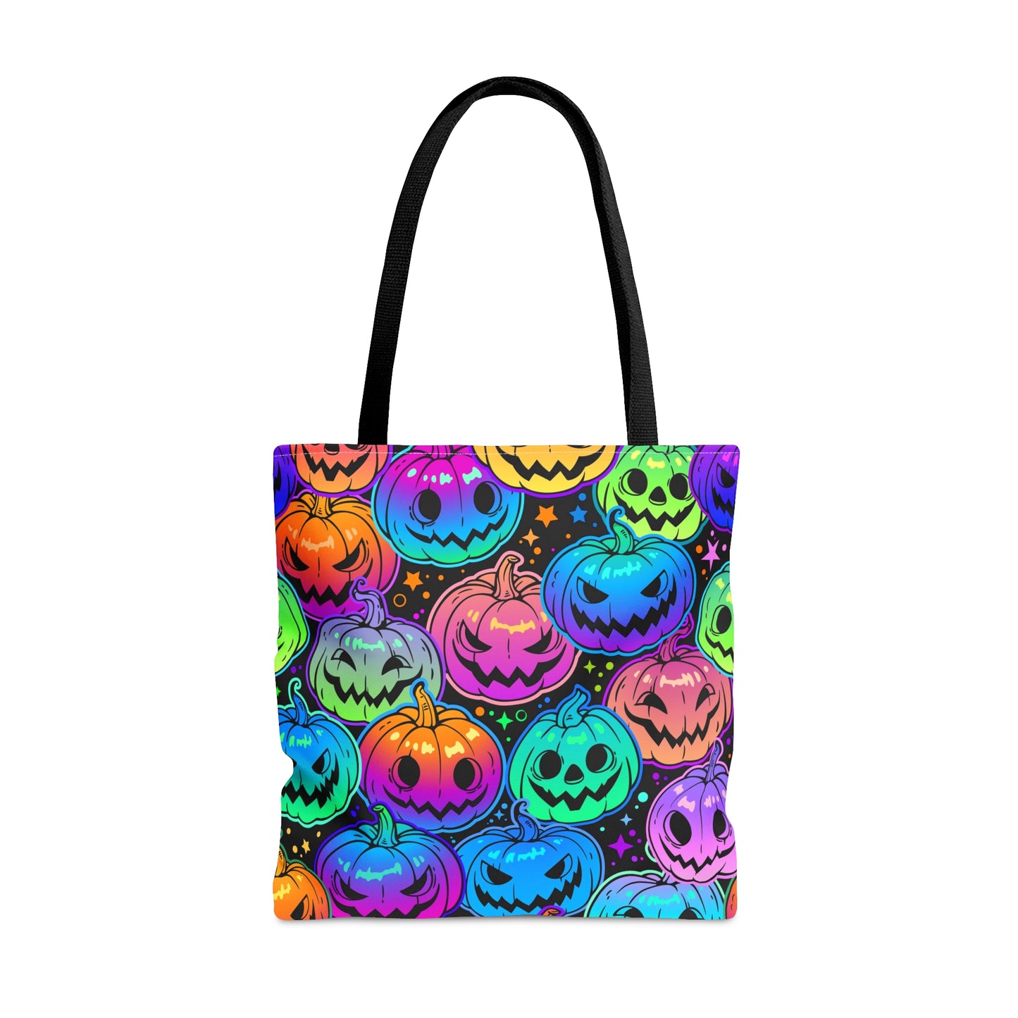 Colorful Pumpkin Tote Bag