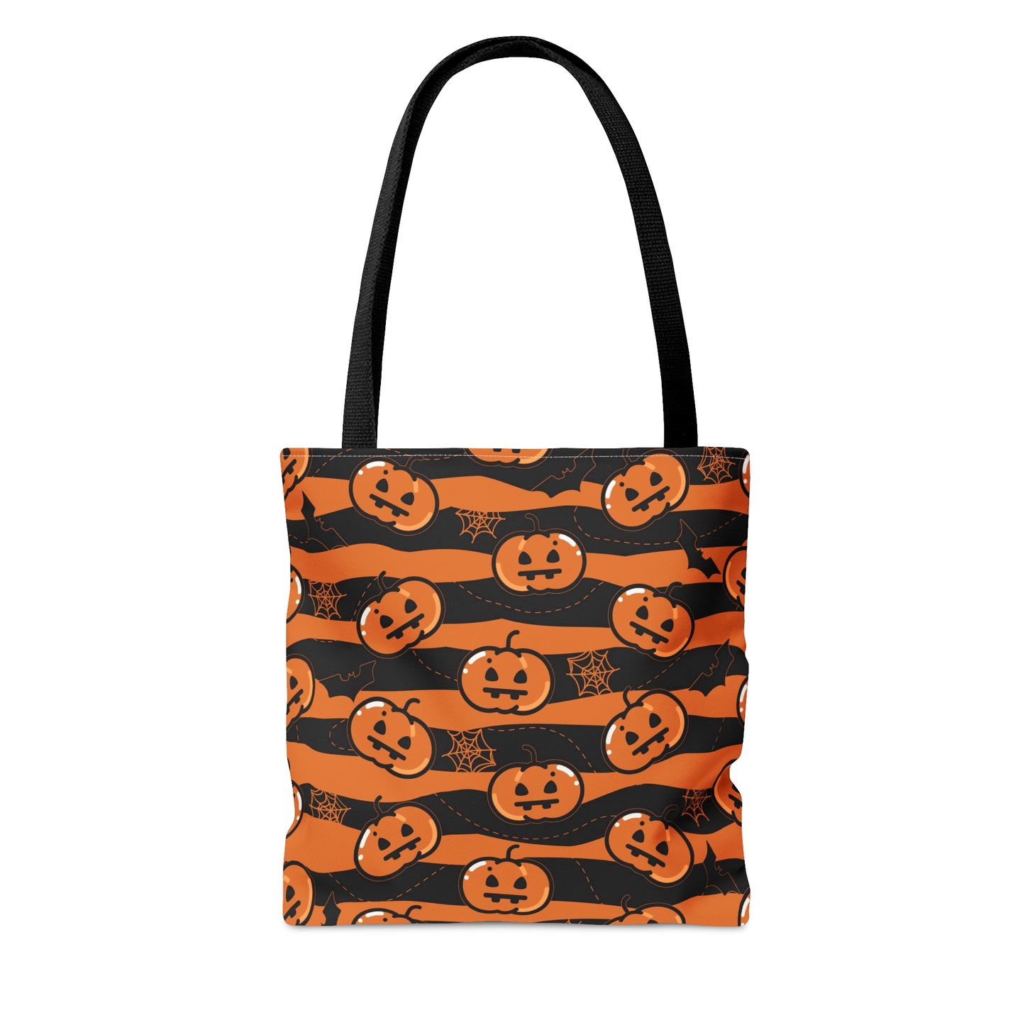 Halloween-Streifen-Stofftasche