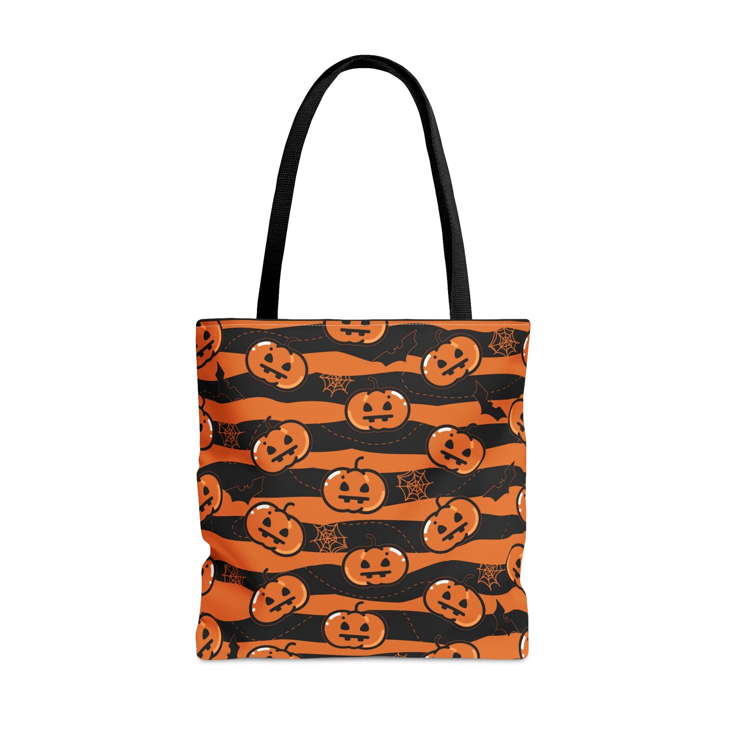 Halloween-Streifen-Stofftasche