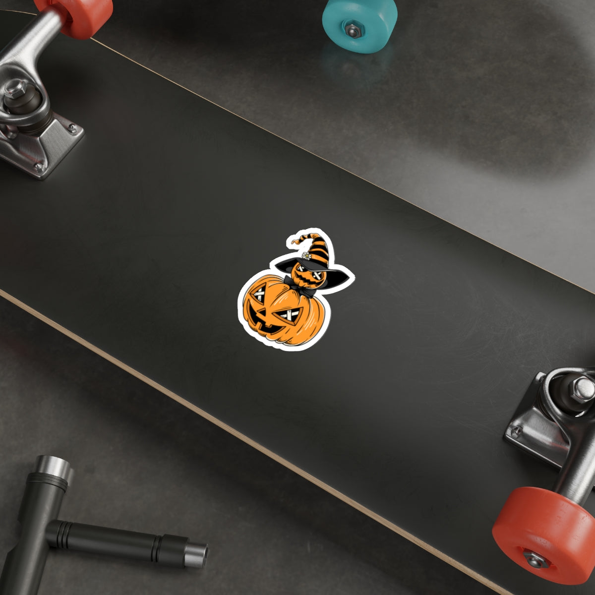 Pumpkin Monster Sticker