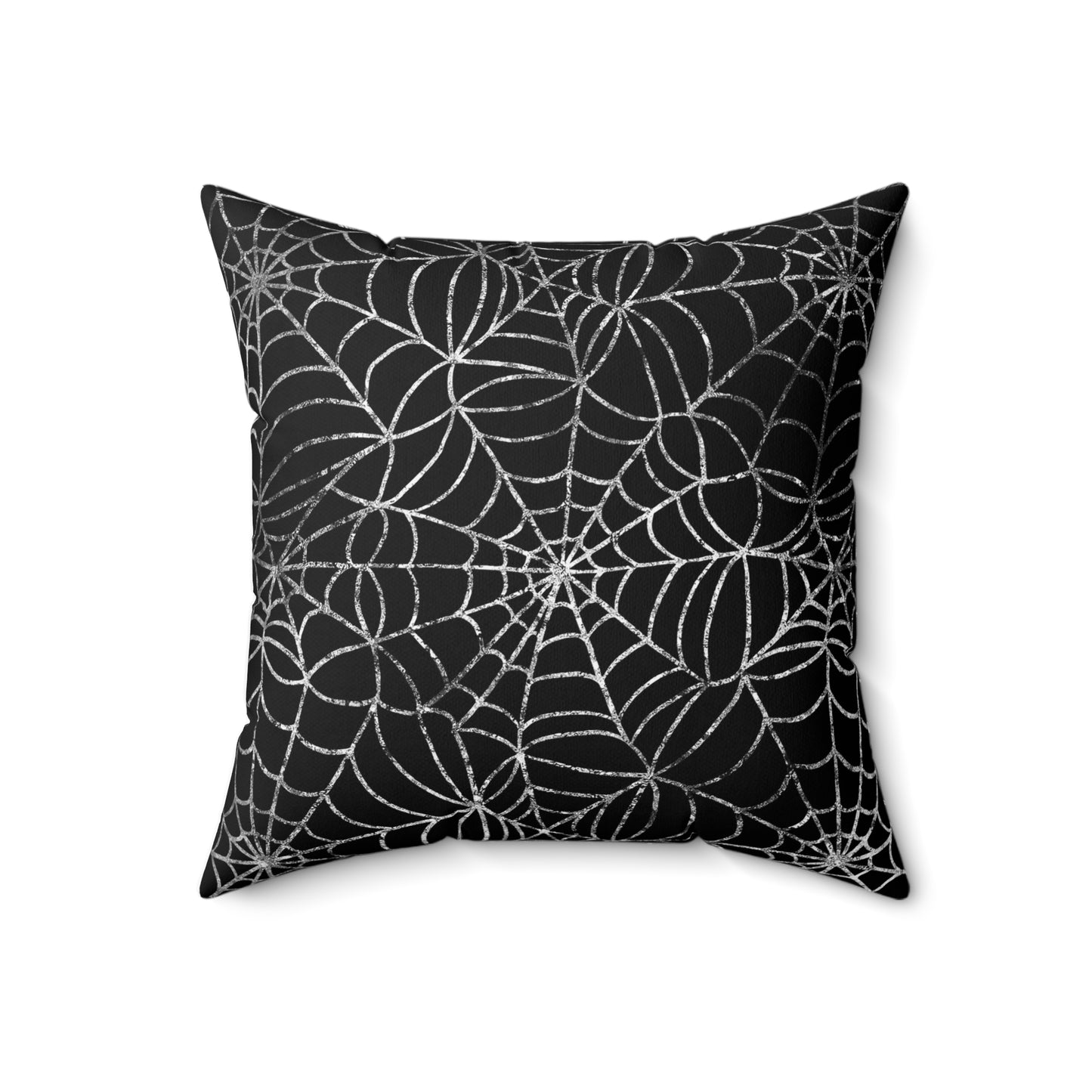 Spiderweb Square Pillow