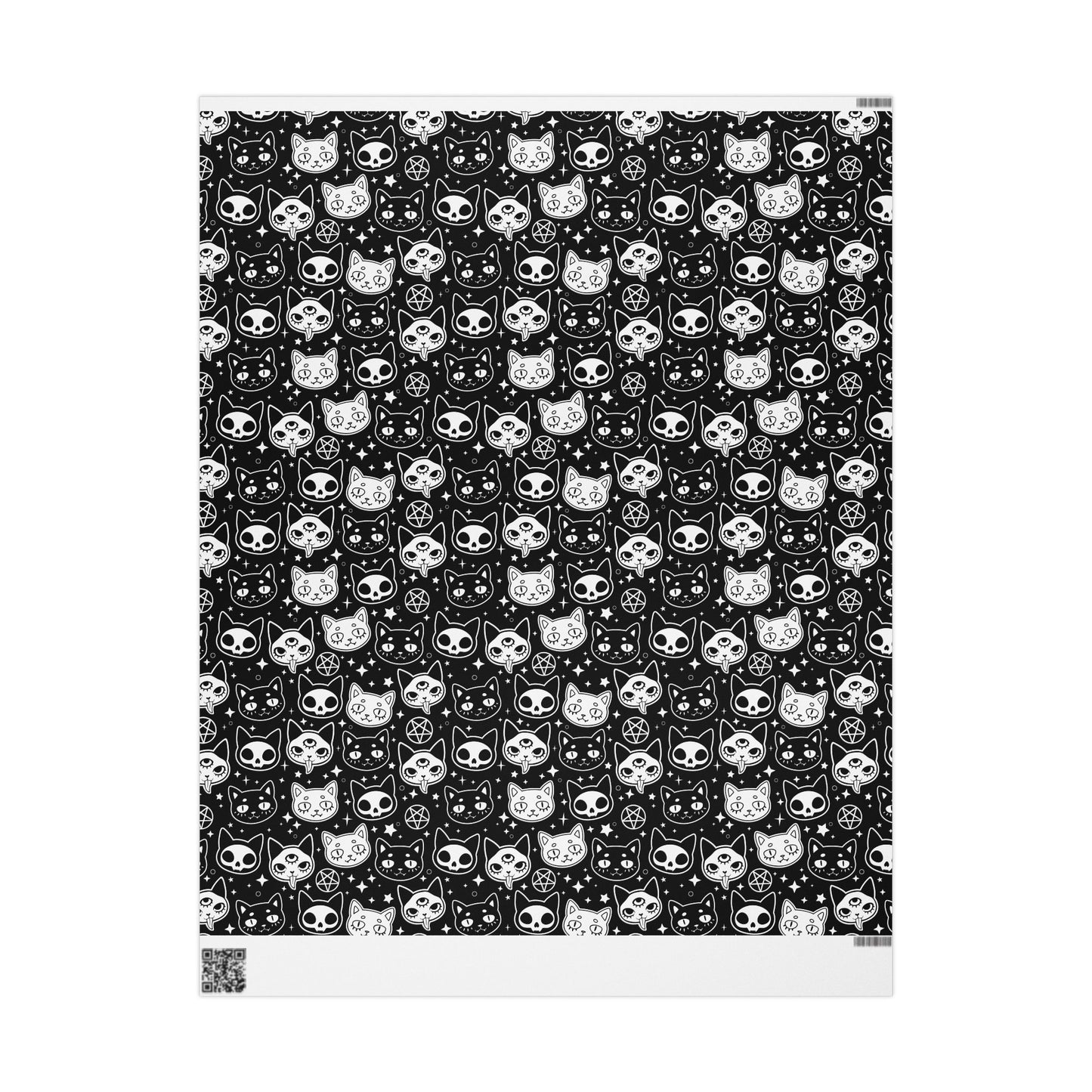 Spooky Cat Wrapping Paper