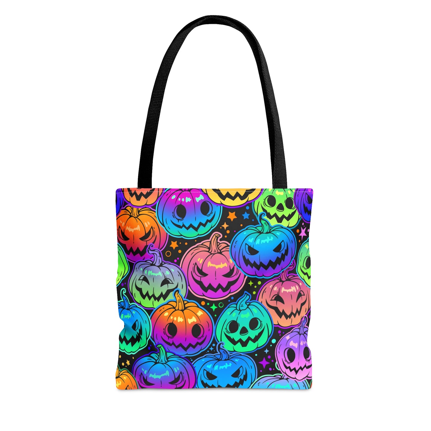 Colorful Pumpkin Tote Bag