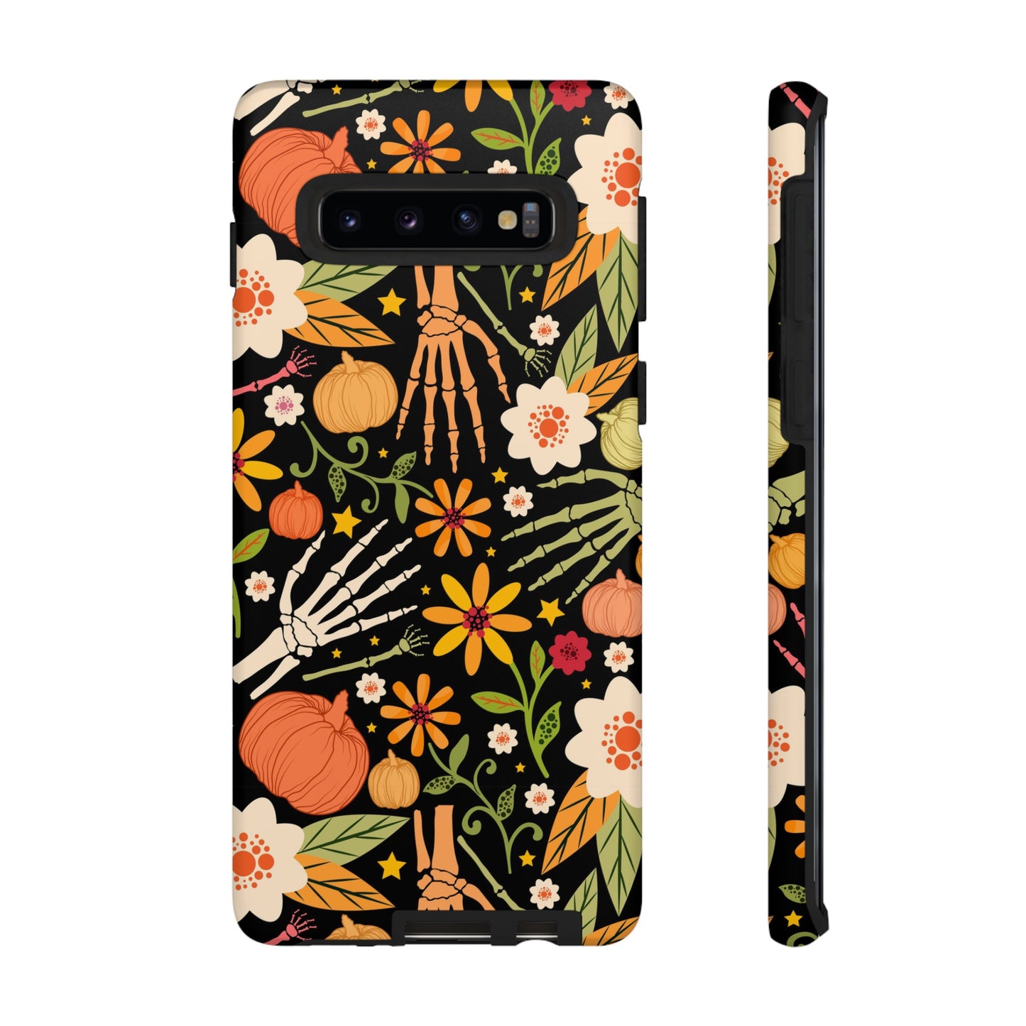 Bones And Flowers Phone Case