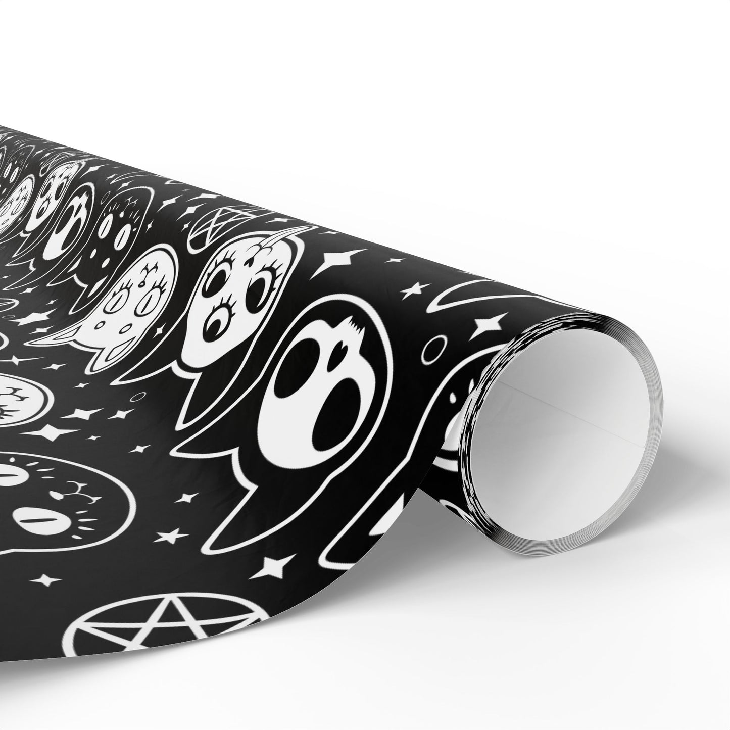 Spooky Cat Wrapping Paper