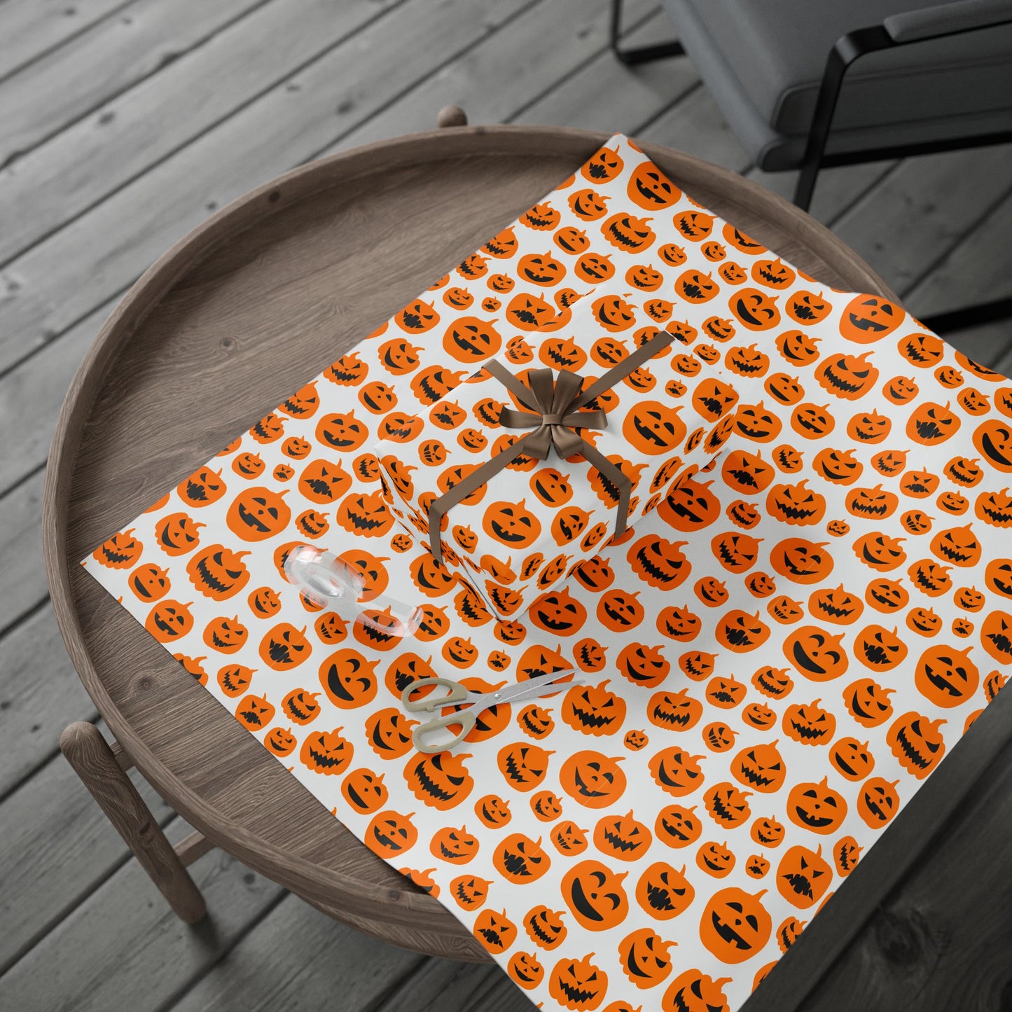 Pumpkin Wrapping Paper