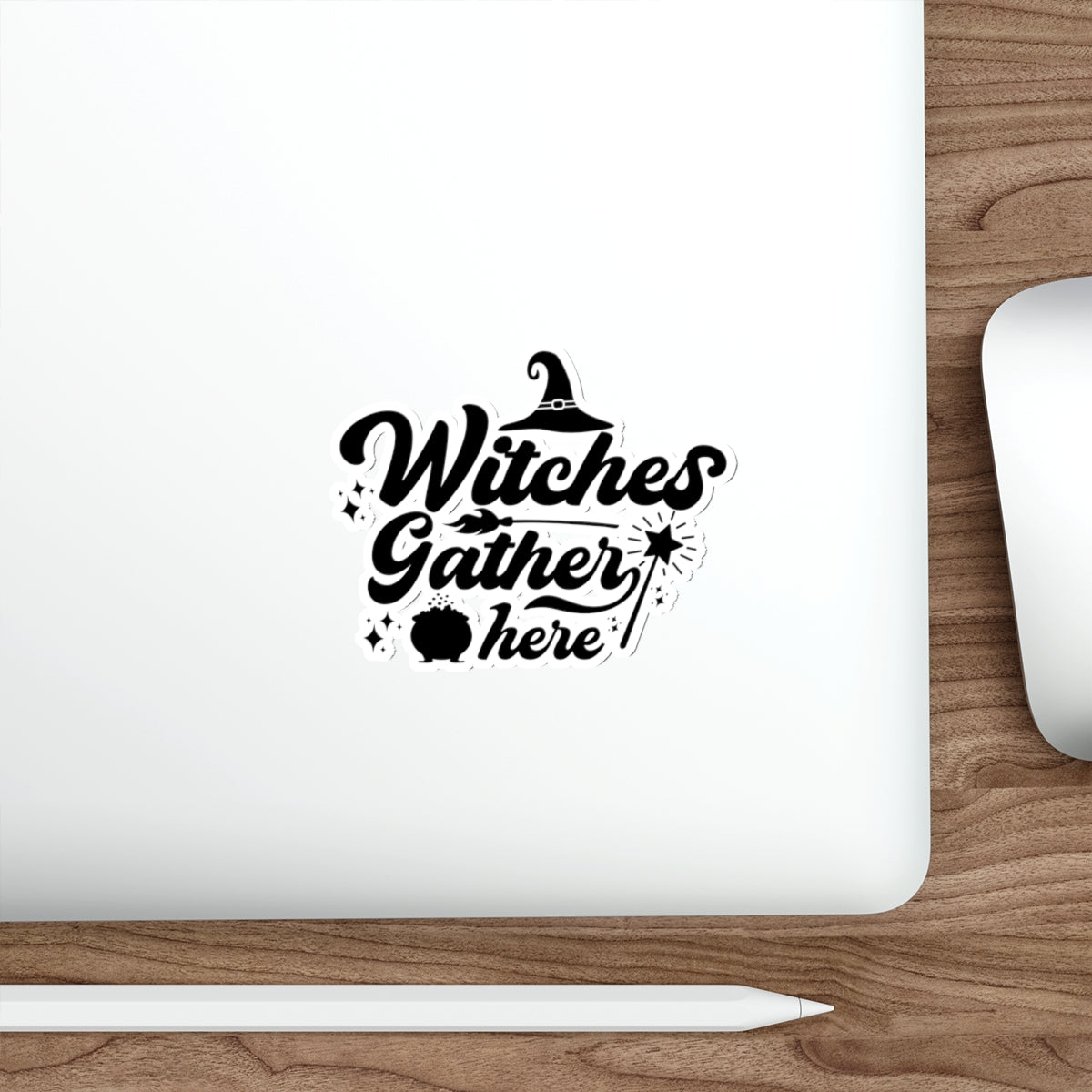 Witches Gather Here Sticker