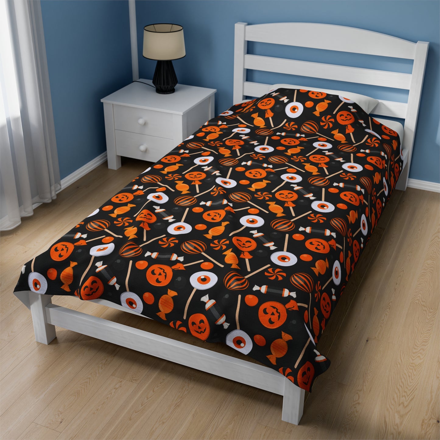 Halloween Candy Plush Blanket