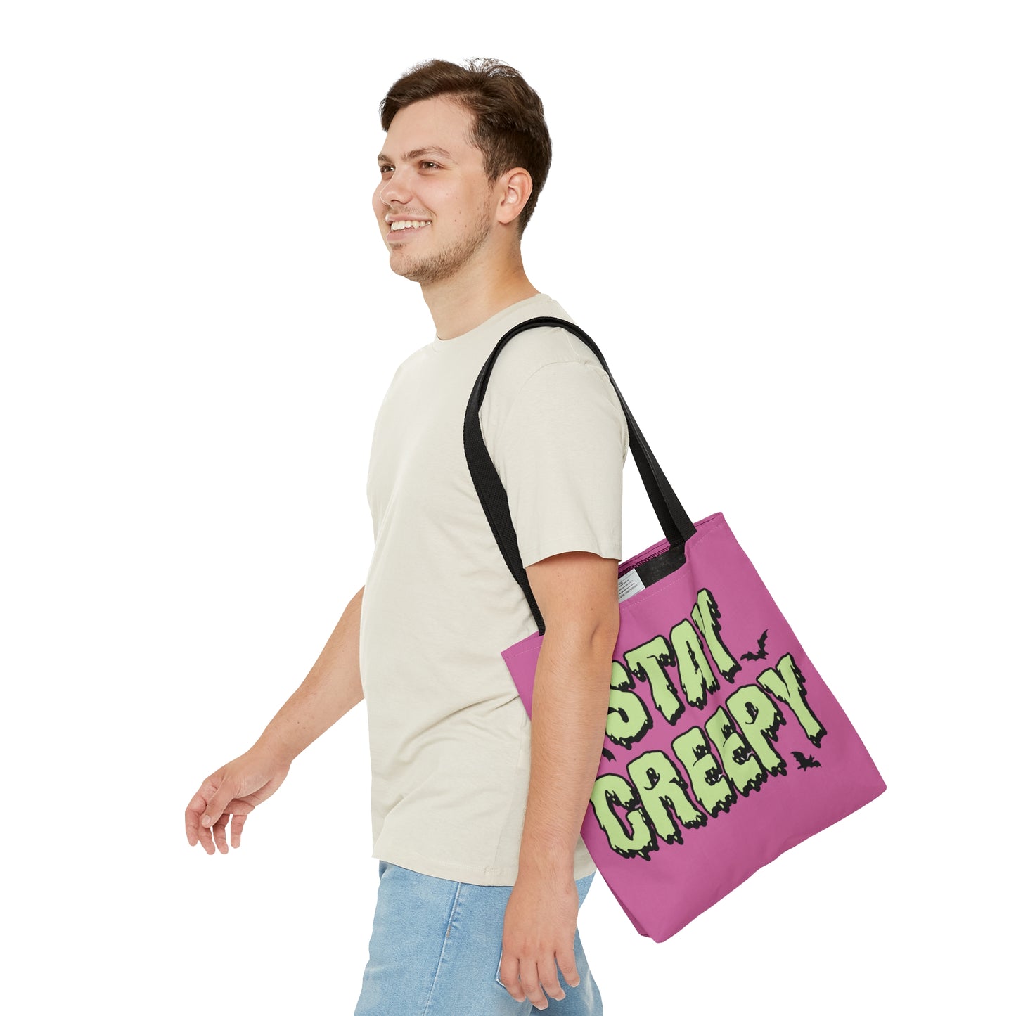 Bleib gruselig Stofftasche