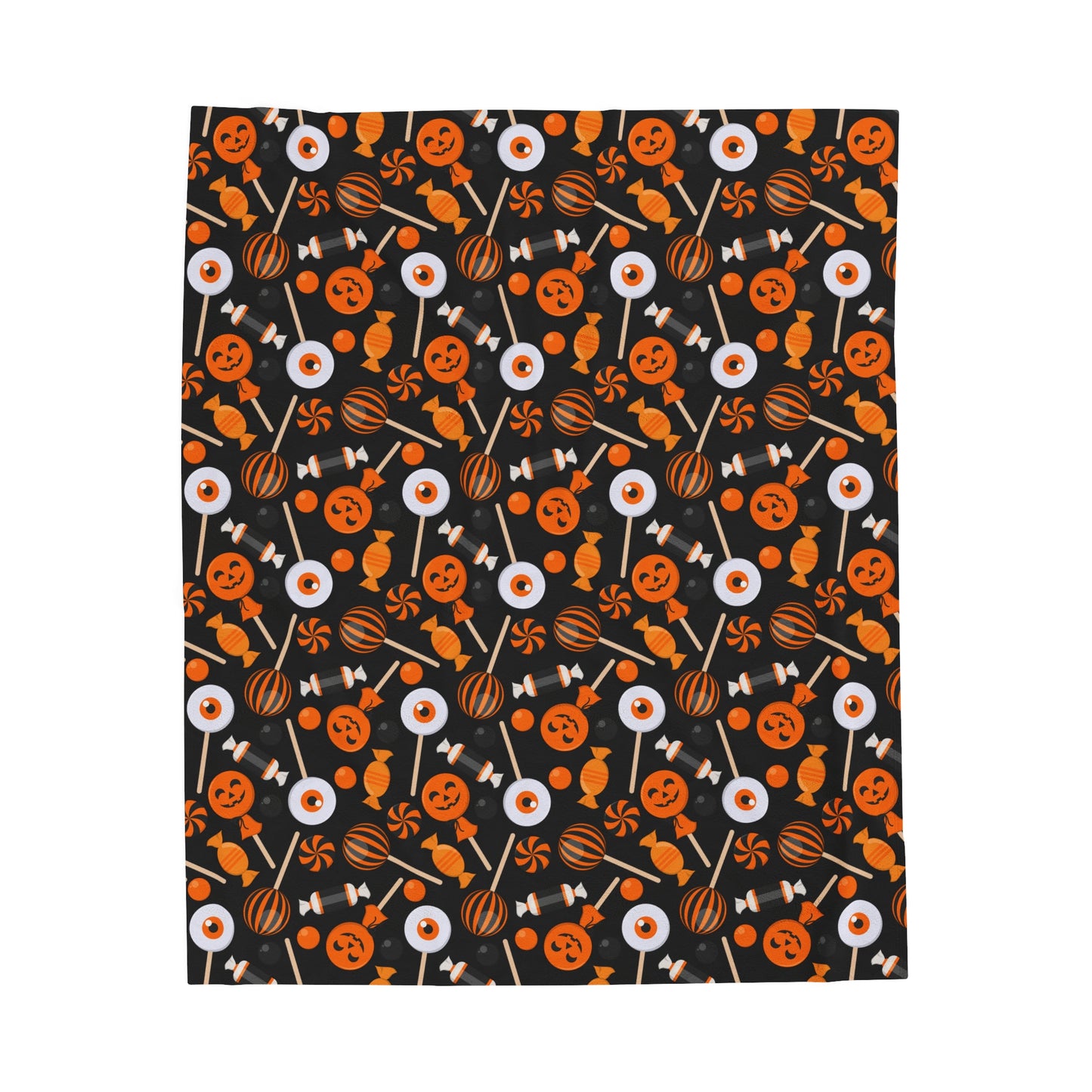 Halloween Candy Plush Blanket