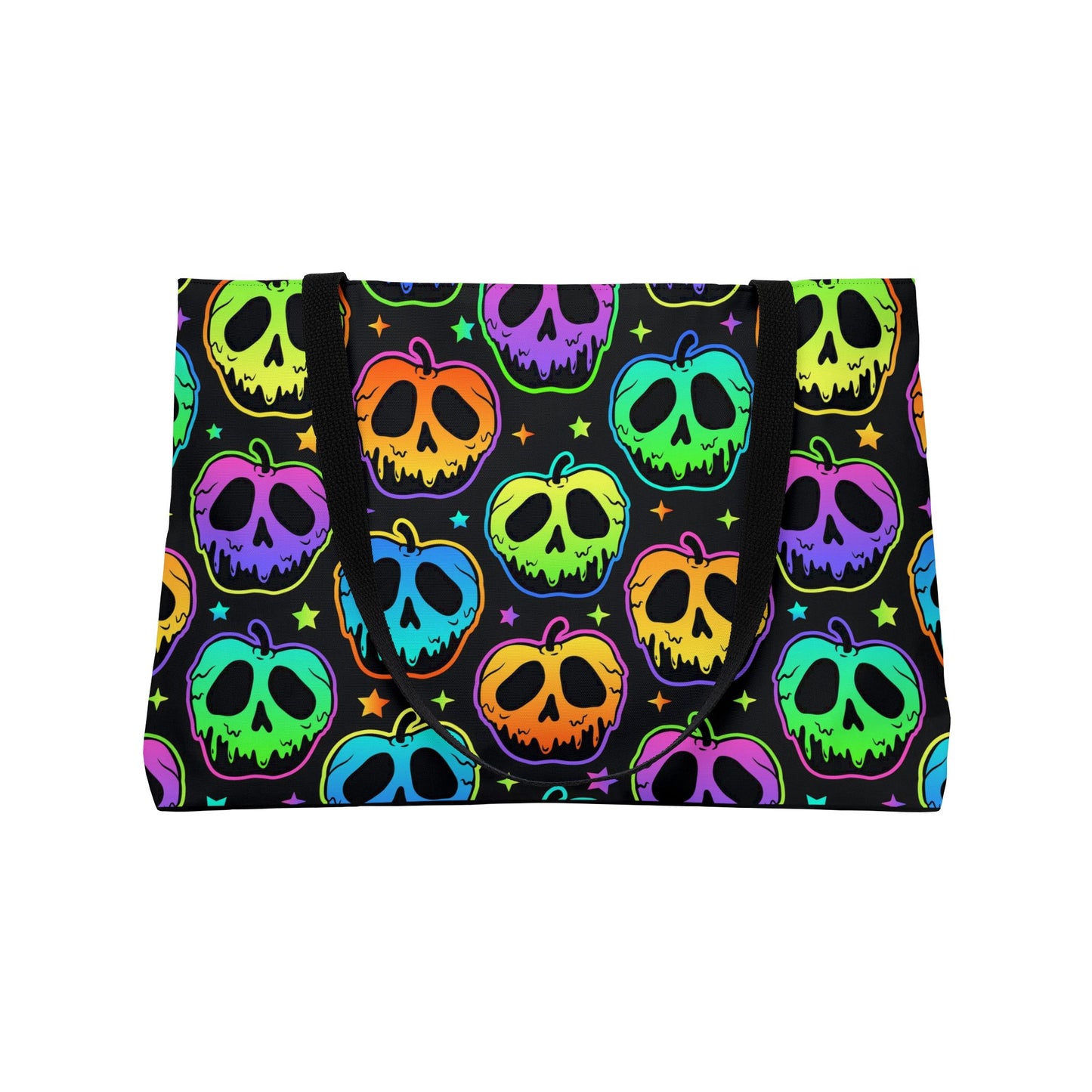 Neon Poisoned Apple Weekender Tote Bag