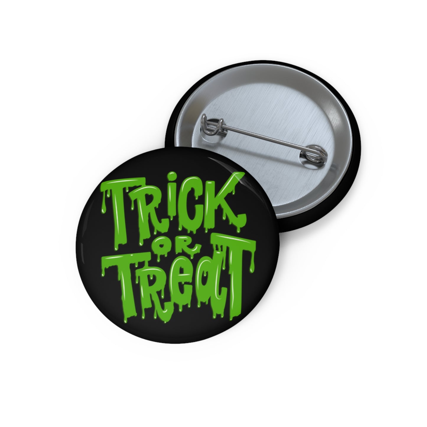 Trick Or Treat Pin Buttons