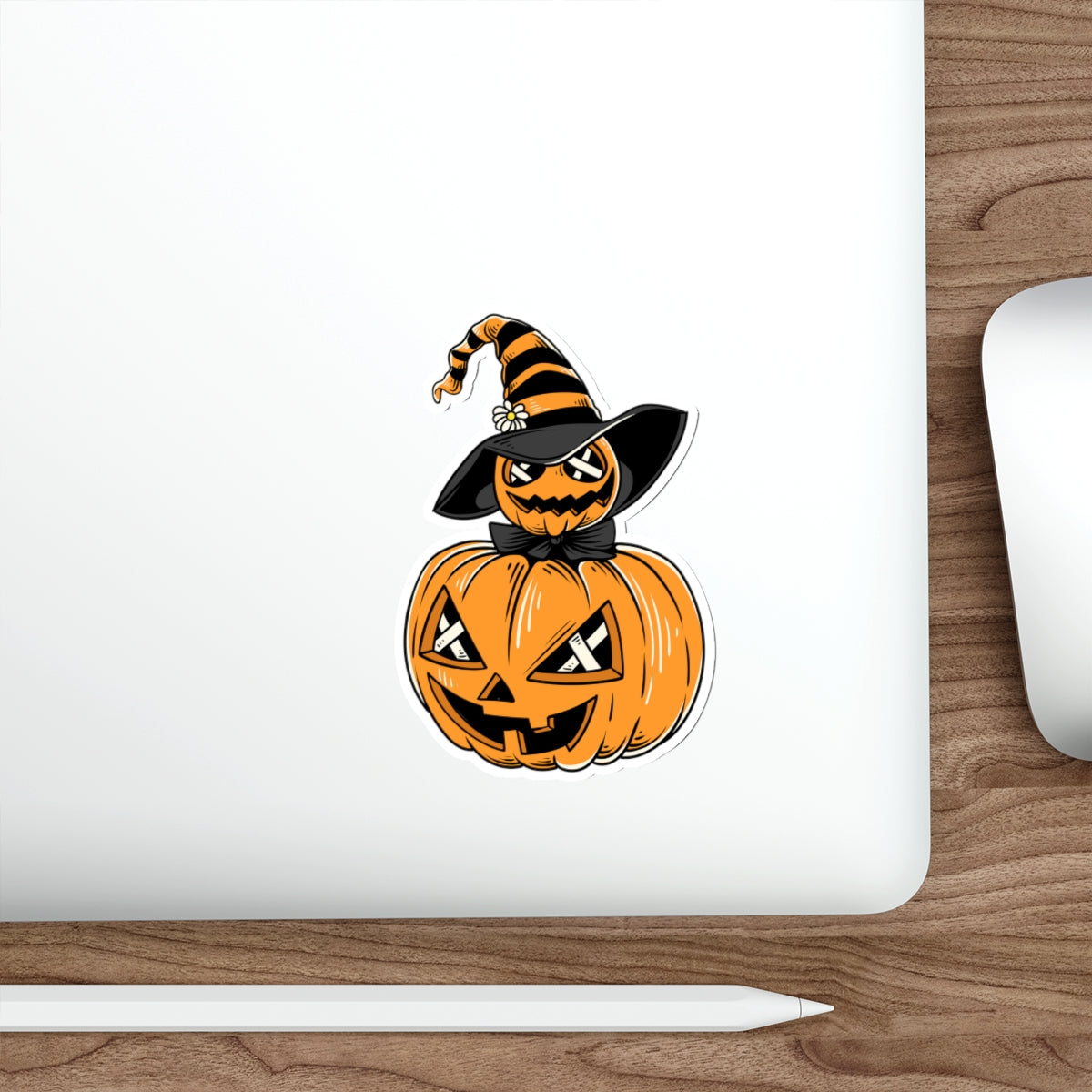 Pumpkin Monster Sticker