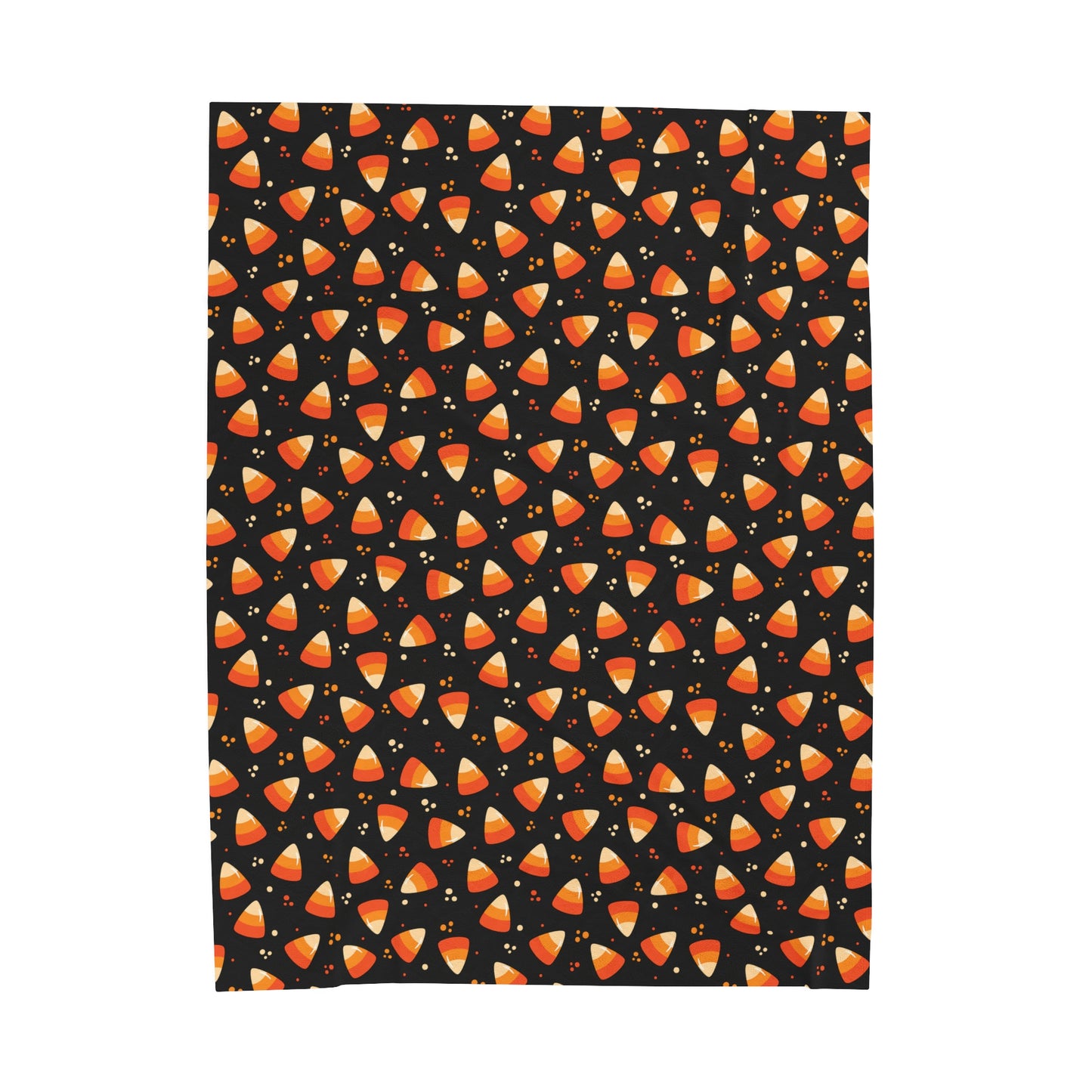 Candy Corn Plush Blanket