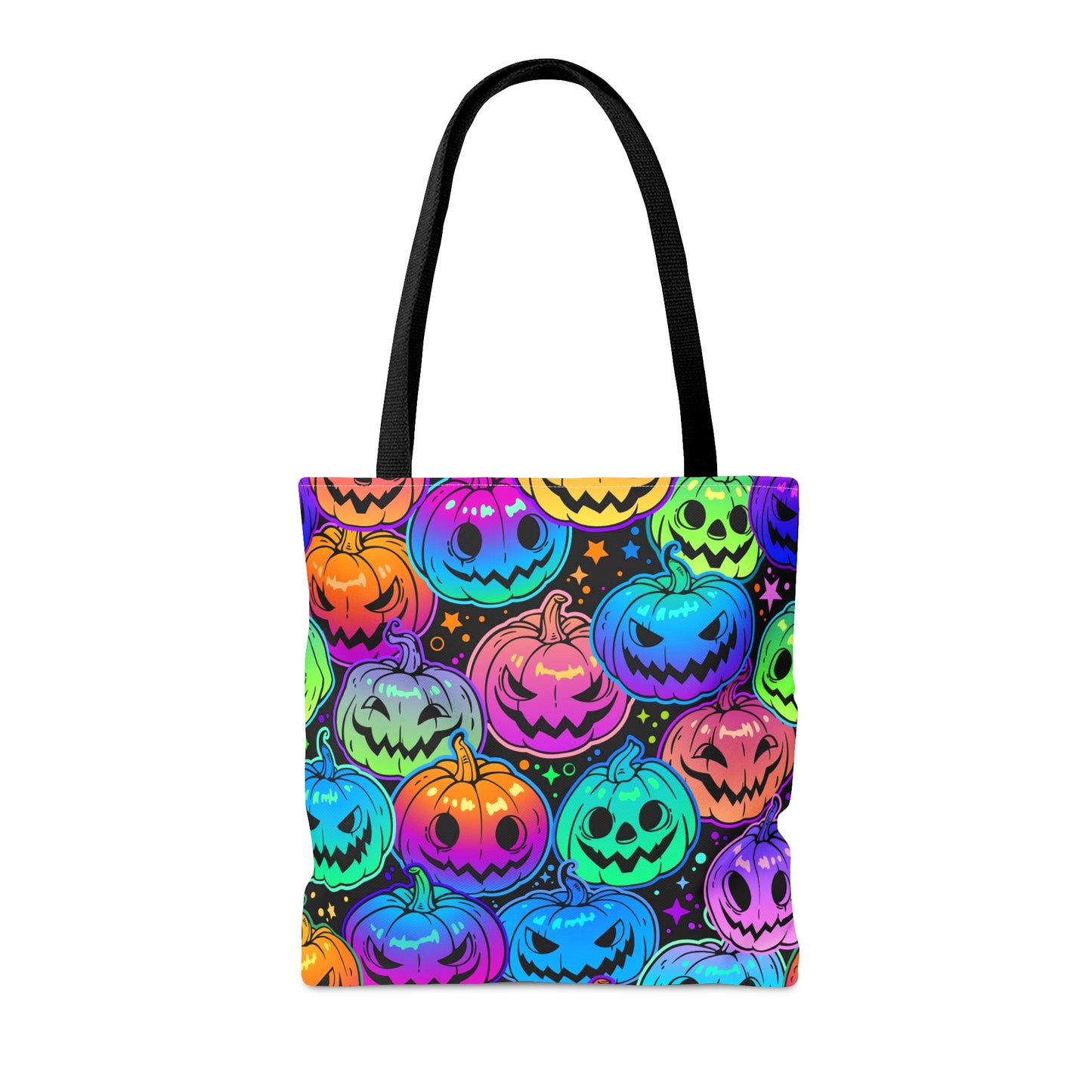 Colorful Pumpkin Tote Bag