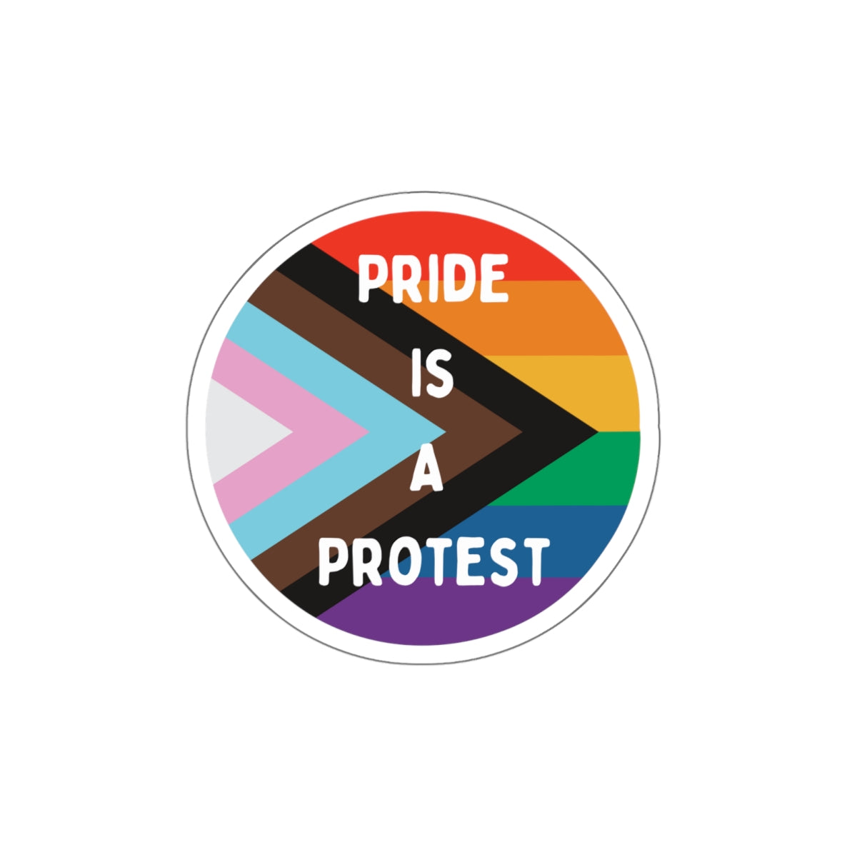 Pride Is A Protest Sticker