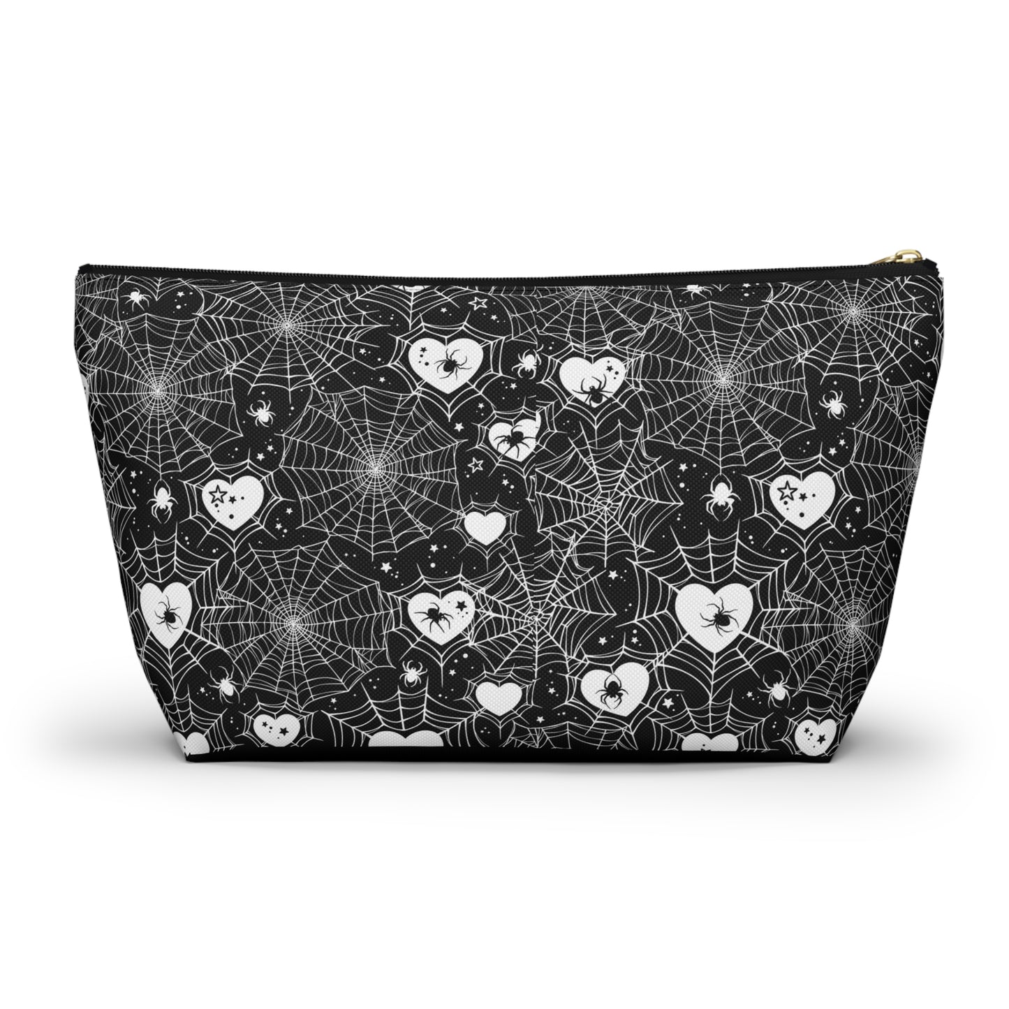 Spiderweb Hearts Accessory Pouch