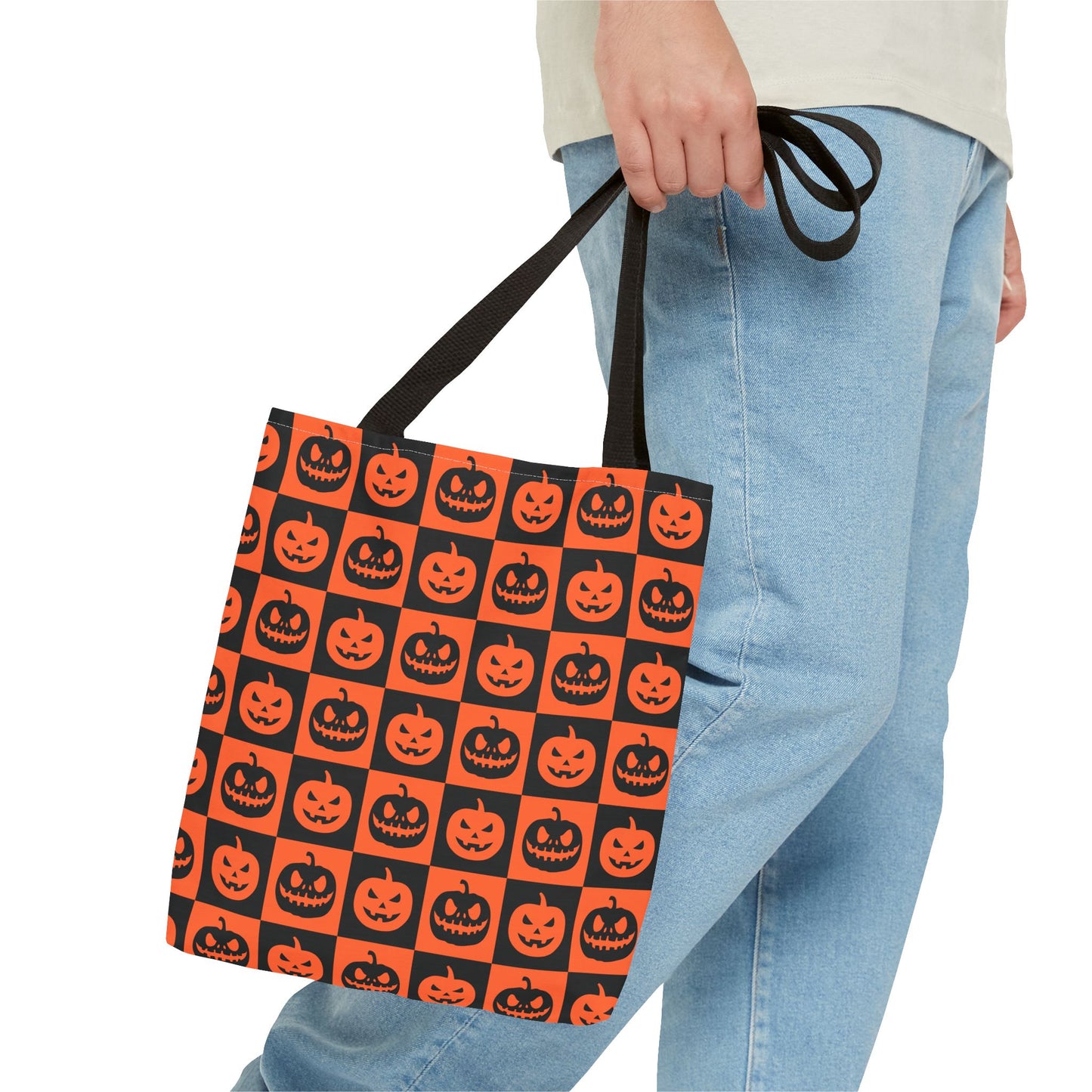 Halloween Pumpkin Tote Bag