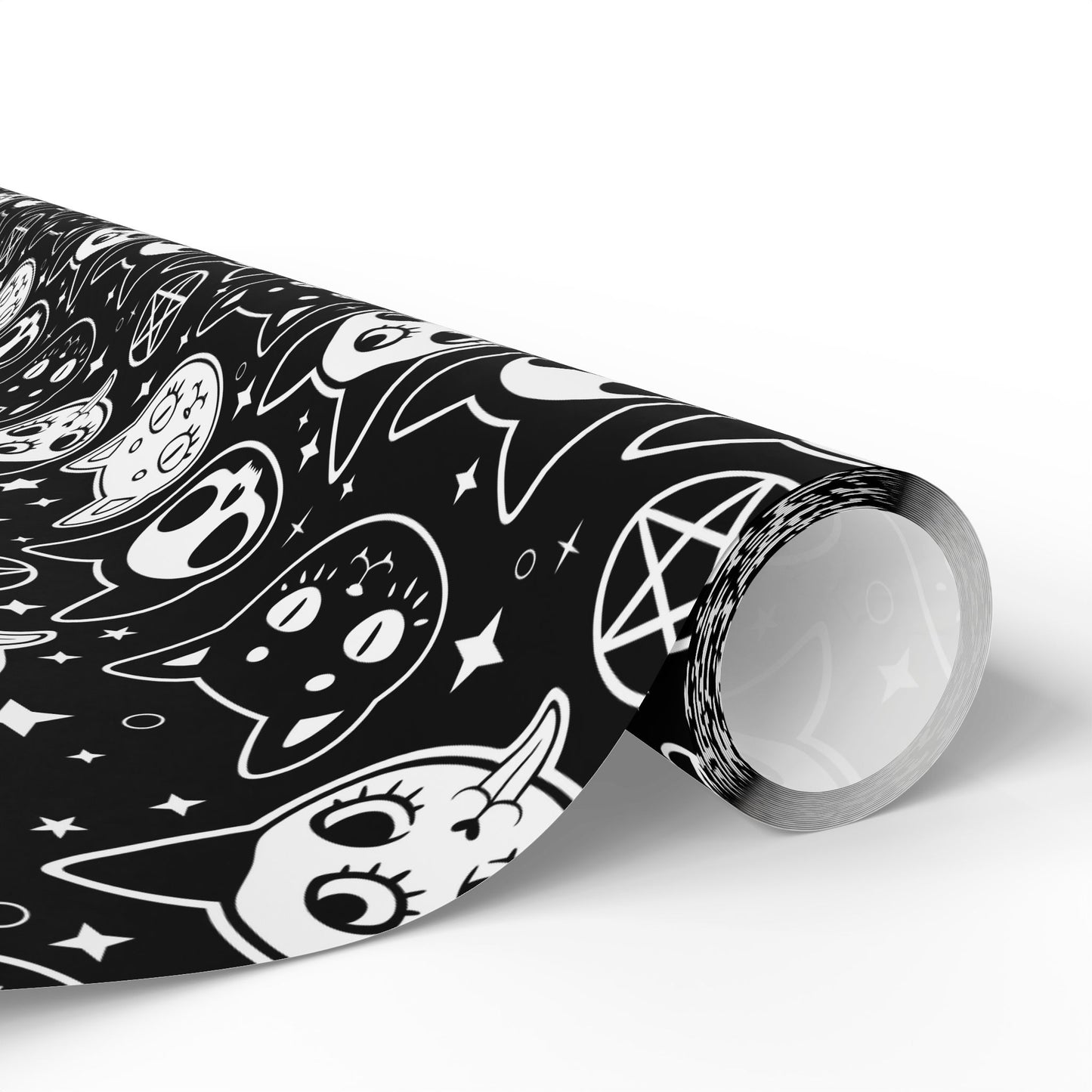 Spooky Cat Wrapping Paper