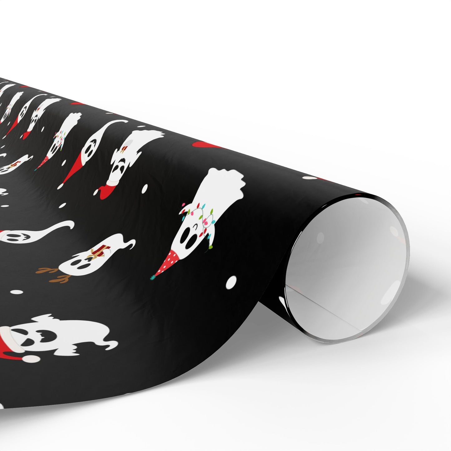 Festive Ghost Wrapping Paper