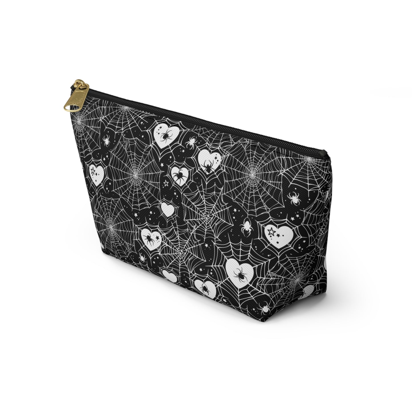 Spiderweb Hearts Accessory Pouch