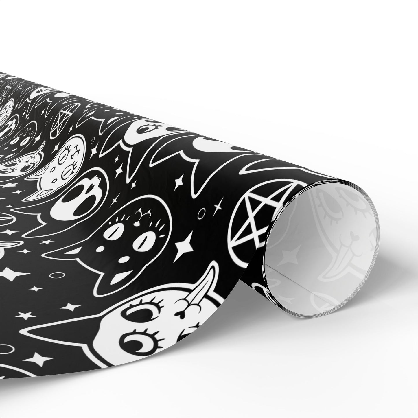 Spooky Cat Wrapping Paper