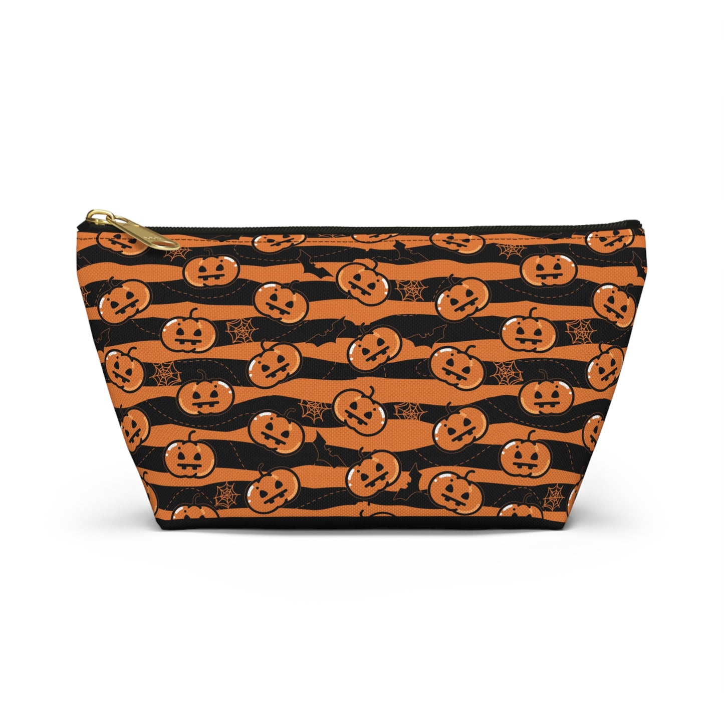 Halloween Stripes Accessory Pouch