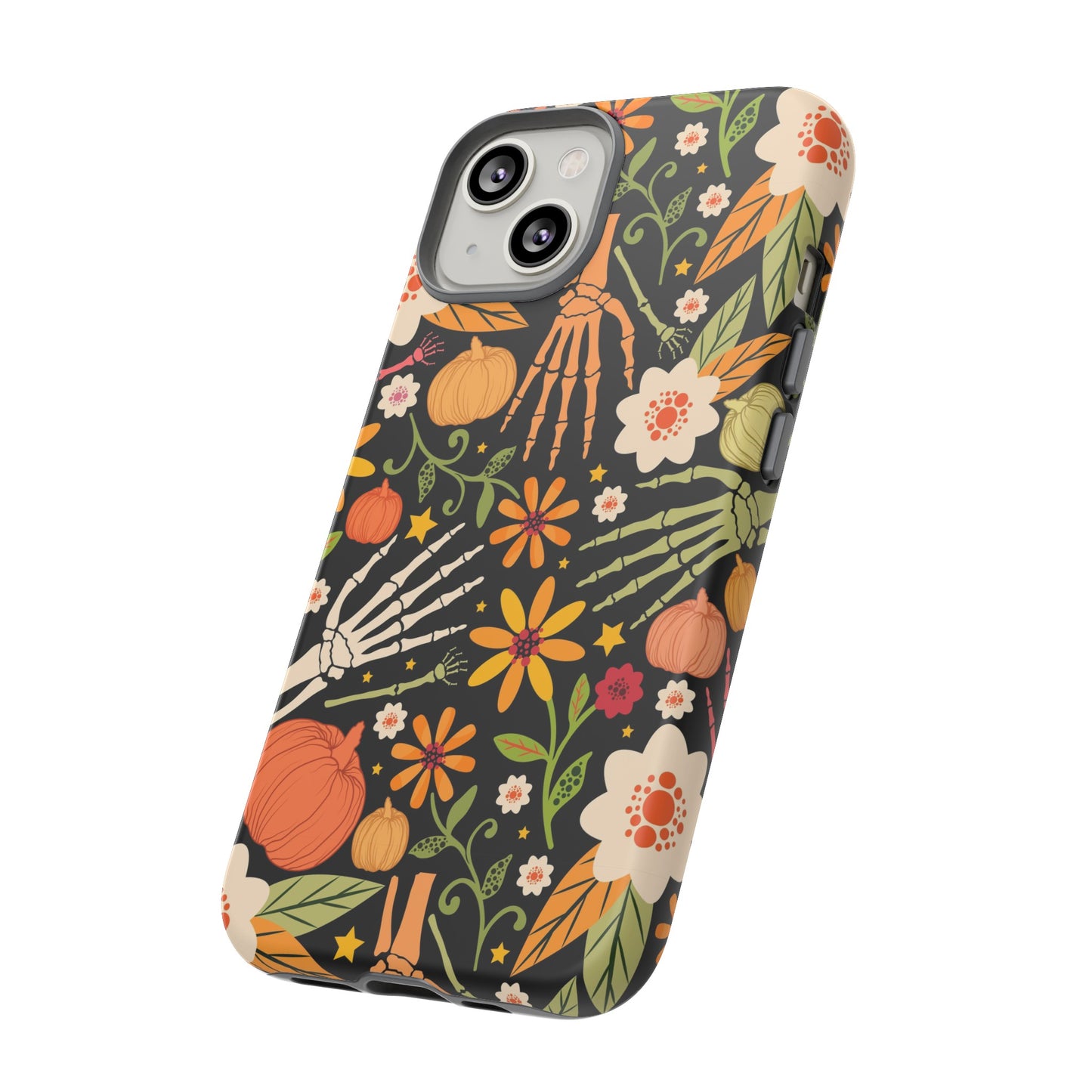 Bones And Flowers Phone Case