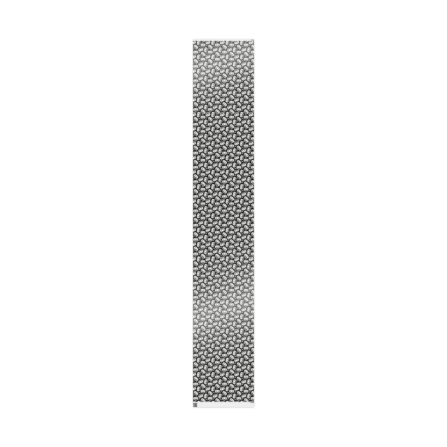 Black and White Pumpkin Wrapping Paper