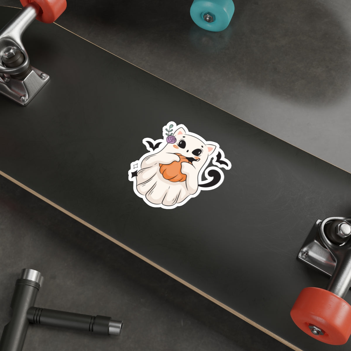 Ghost Cat Sticker