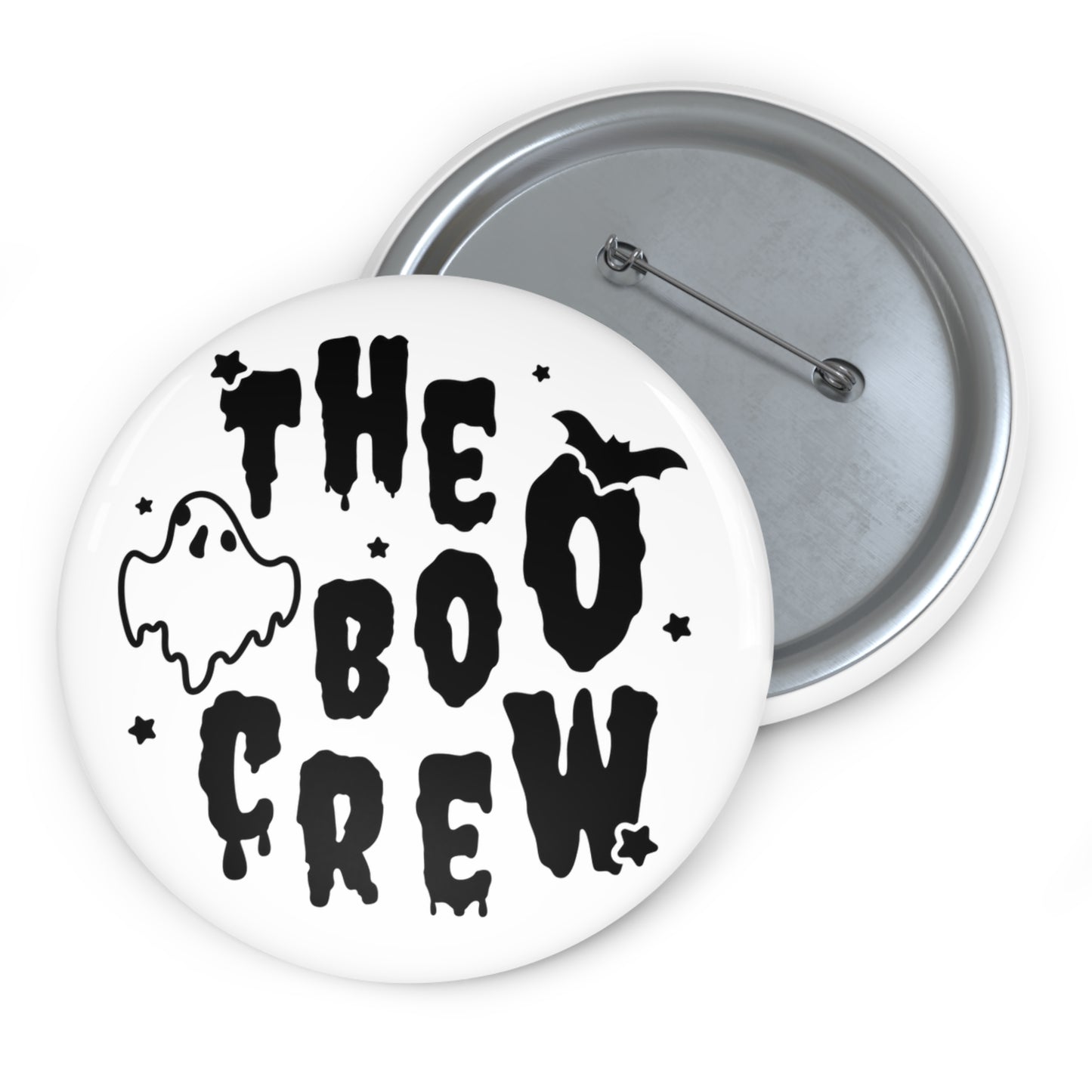 The Boo Crew Pin Buttons