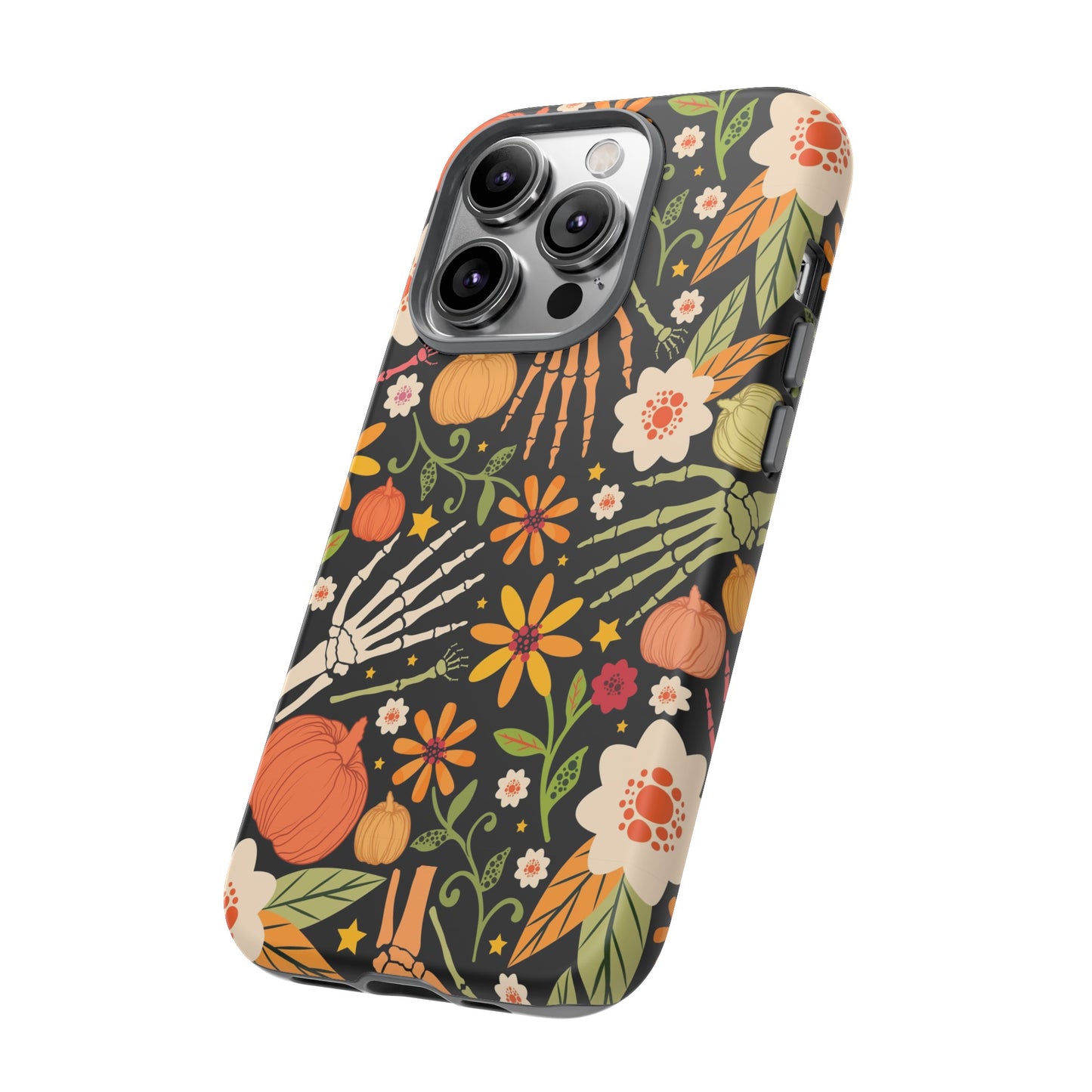 Bones And Flowers Phone Case