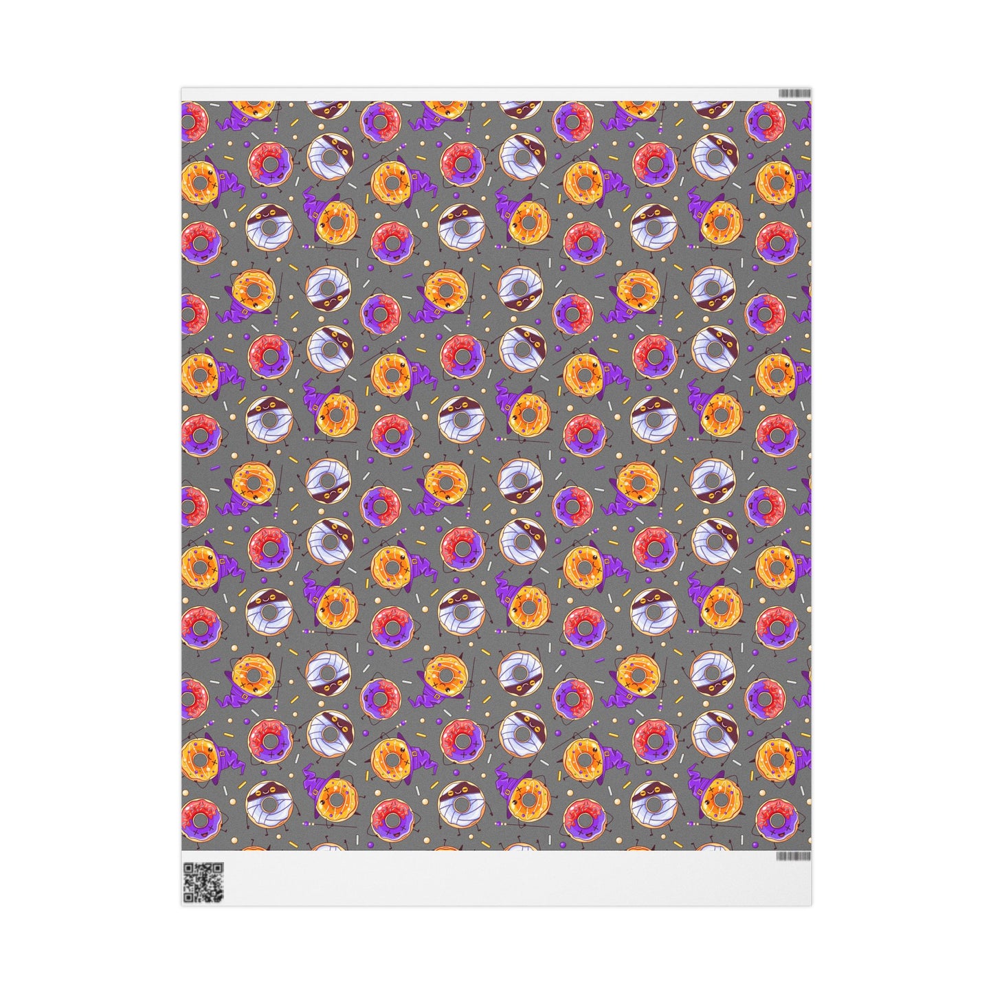 Spooky Donut Wrapping Paper