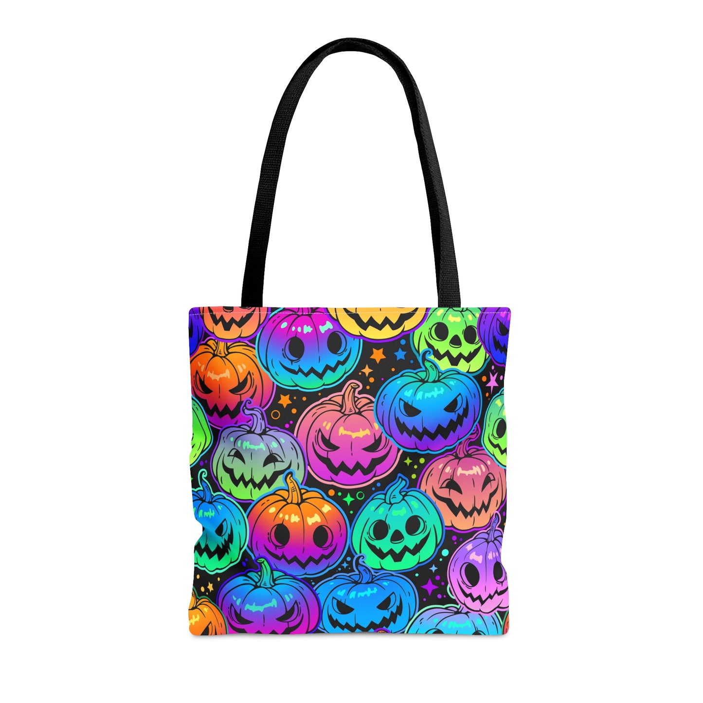 Colorful Pumpkin Tote Bag