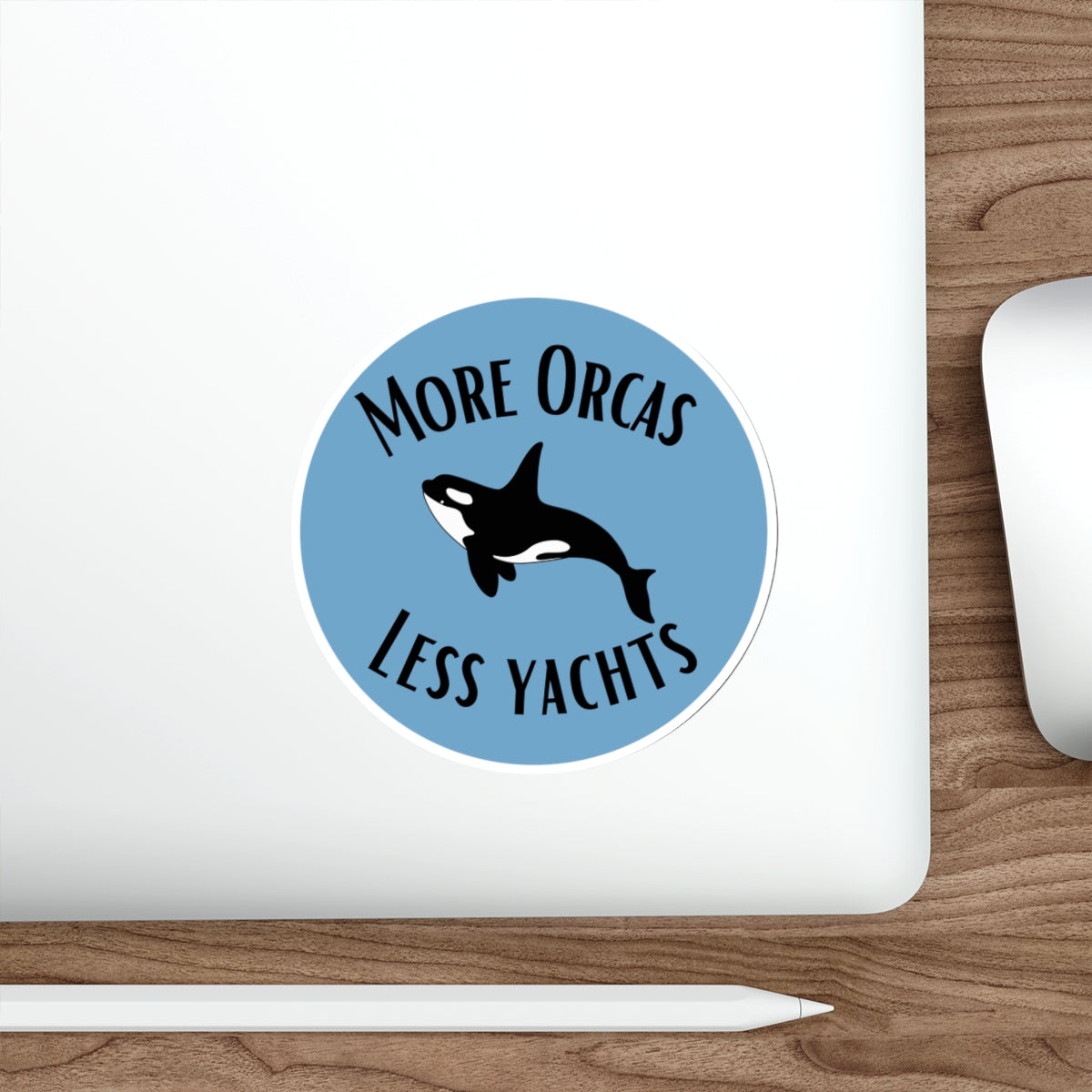 More Orcas, Less Yachts Sticker