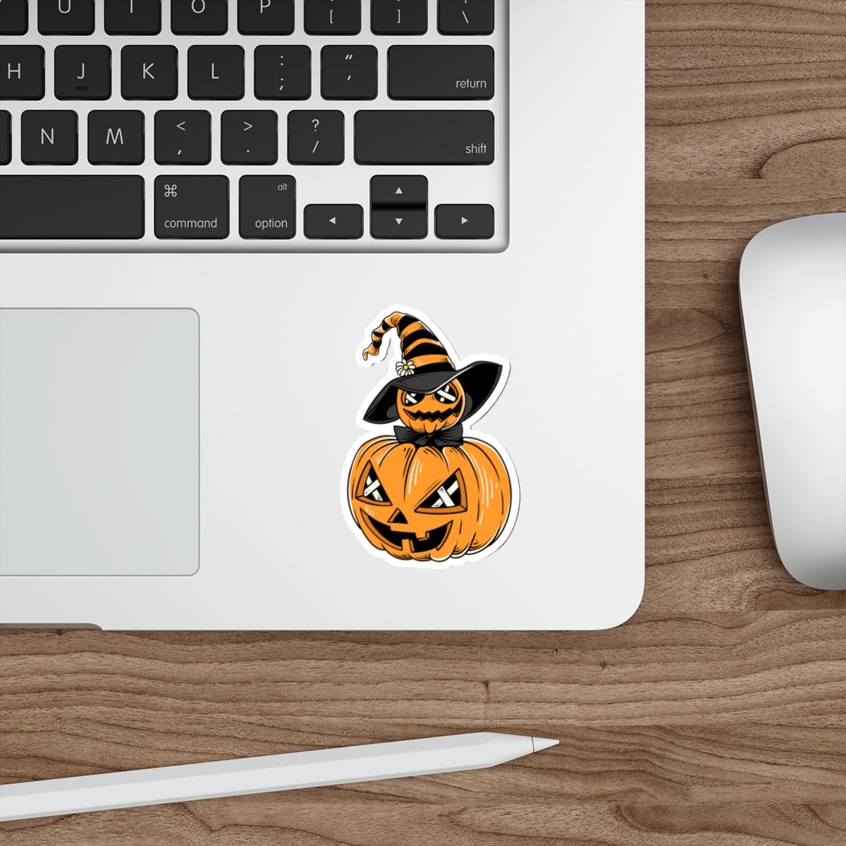 Pumpkin Monster Sticker