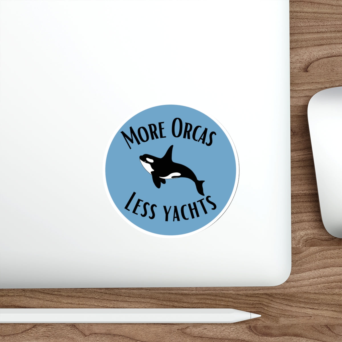 More Orcas, Less Yachts Sticker