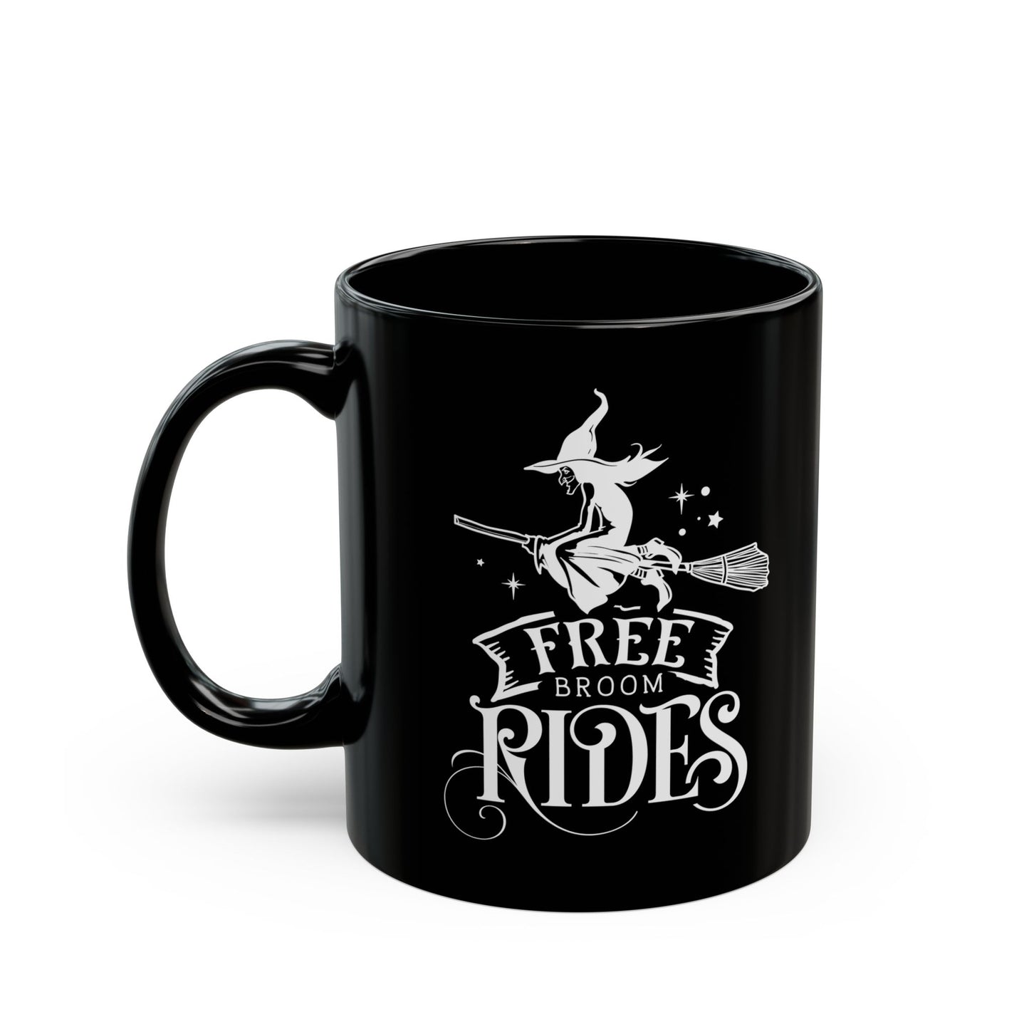 Free Broom Rides Mug