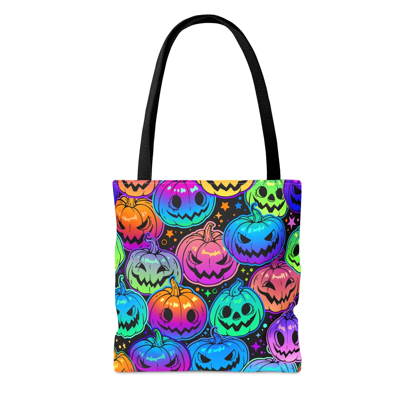 Colorful Pumpkin Tote Bag