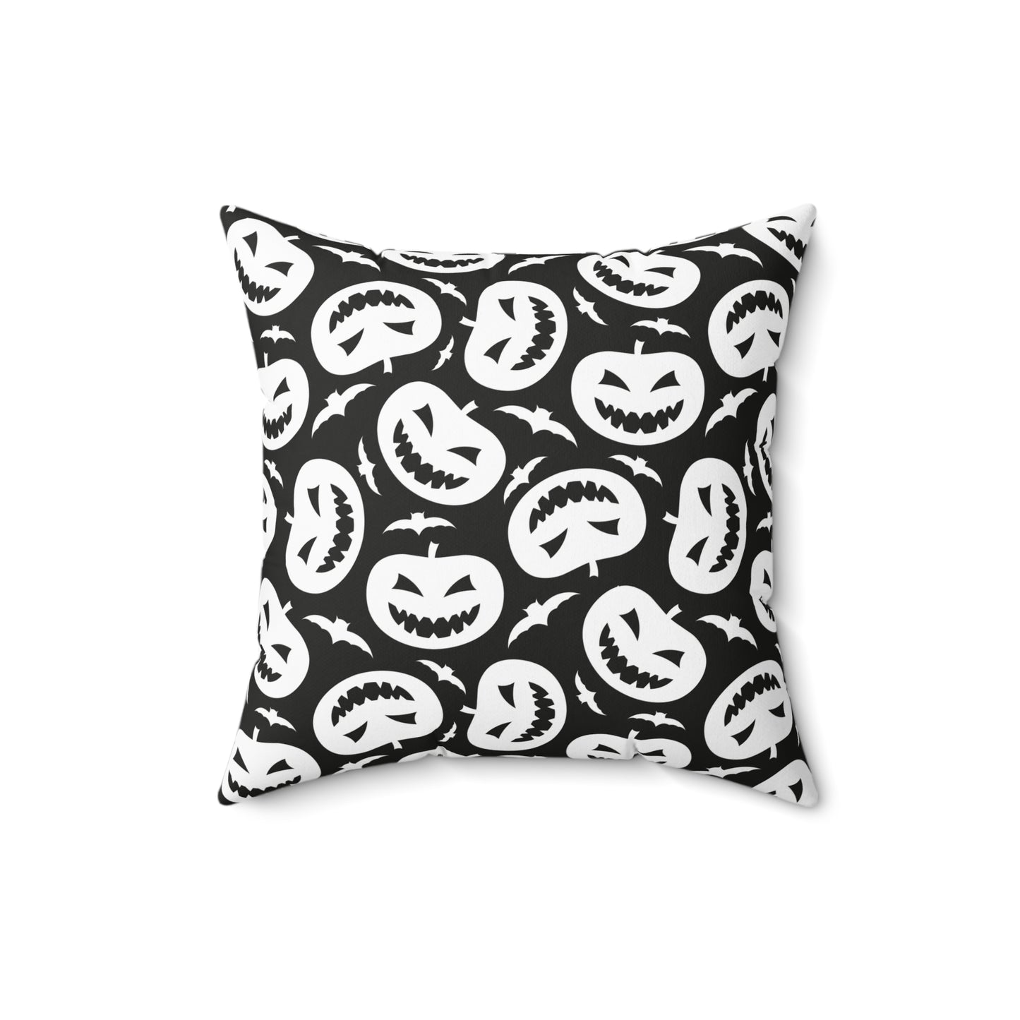 White Pumpkins Square Pillow