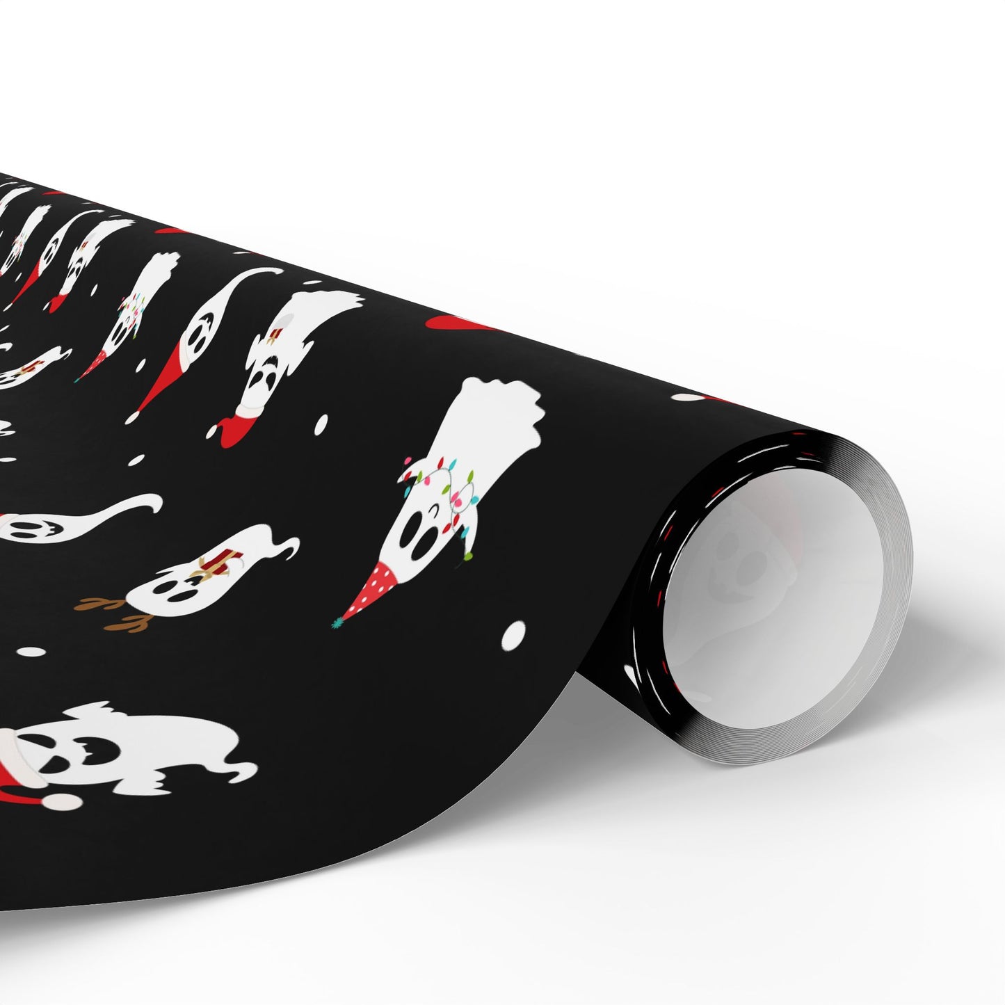 Festive Ghost Wrapping Paper