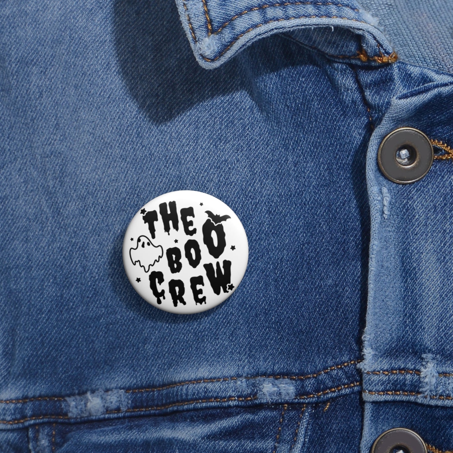 The Boo Crew Pin Buttons