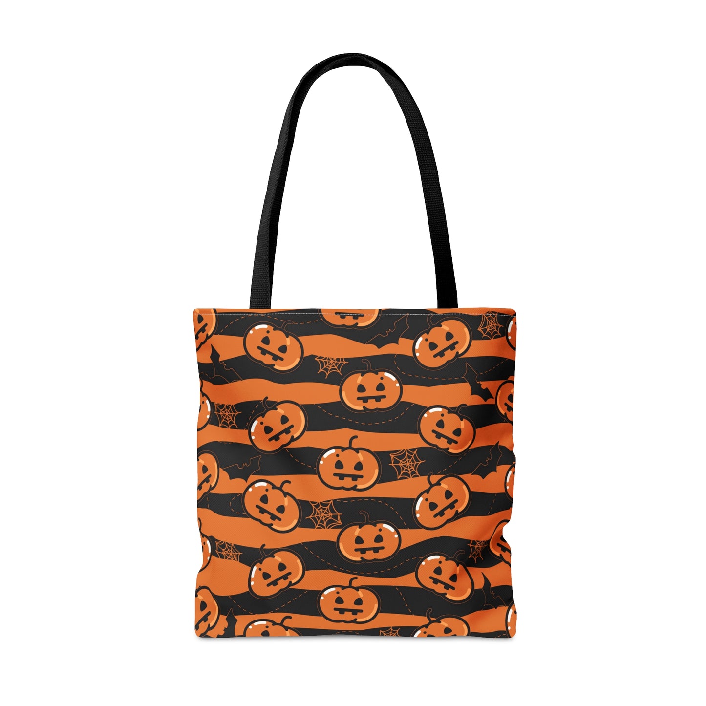 Halloween-Streifen-Stofftasche