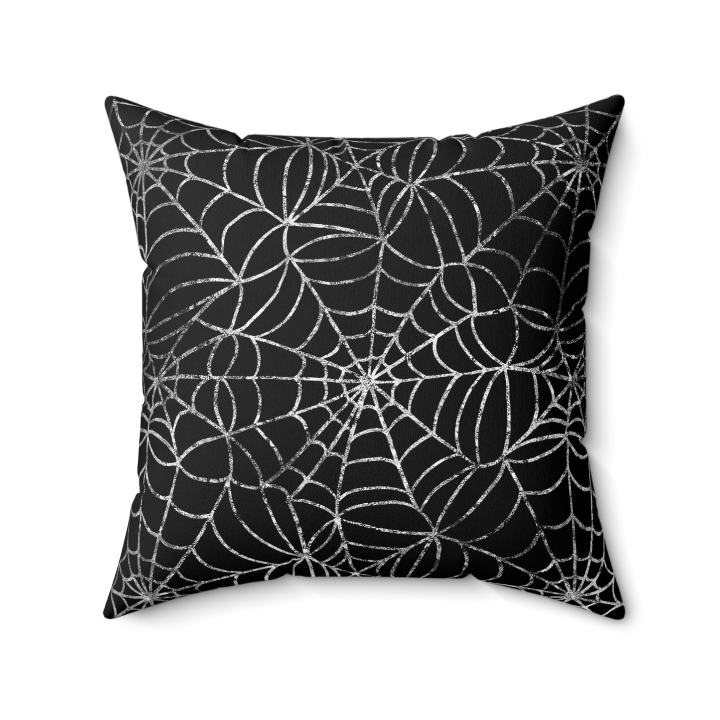 Spiderweb Square Pillow