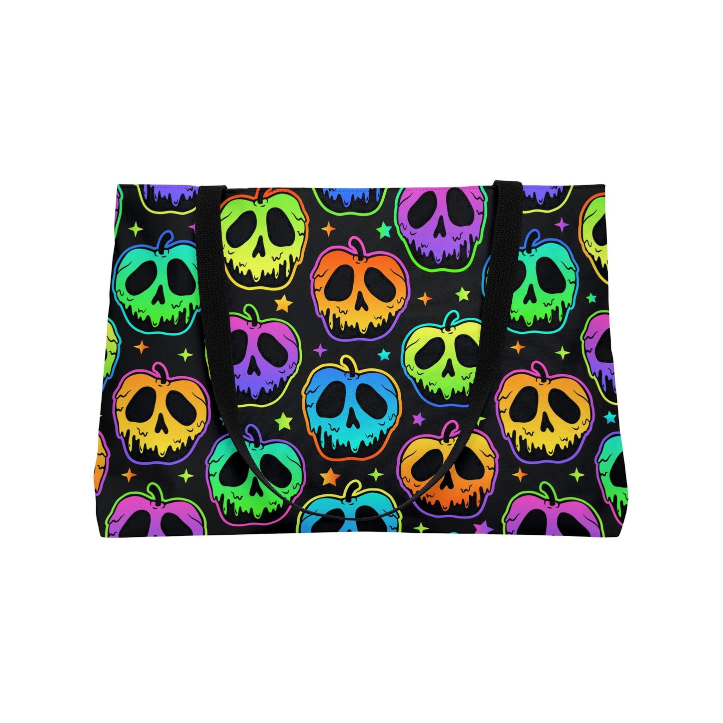 Neon Poisoned Apple Weekender Tote Bag