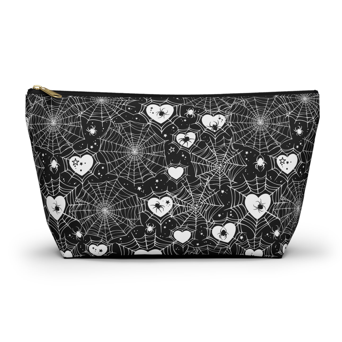 Spiderweb Hearts Accessory Pouch